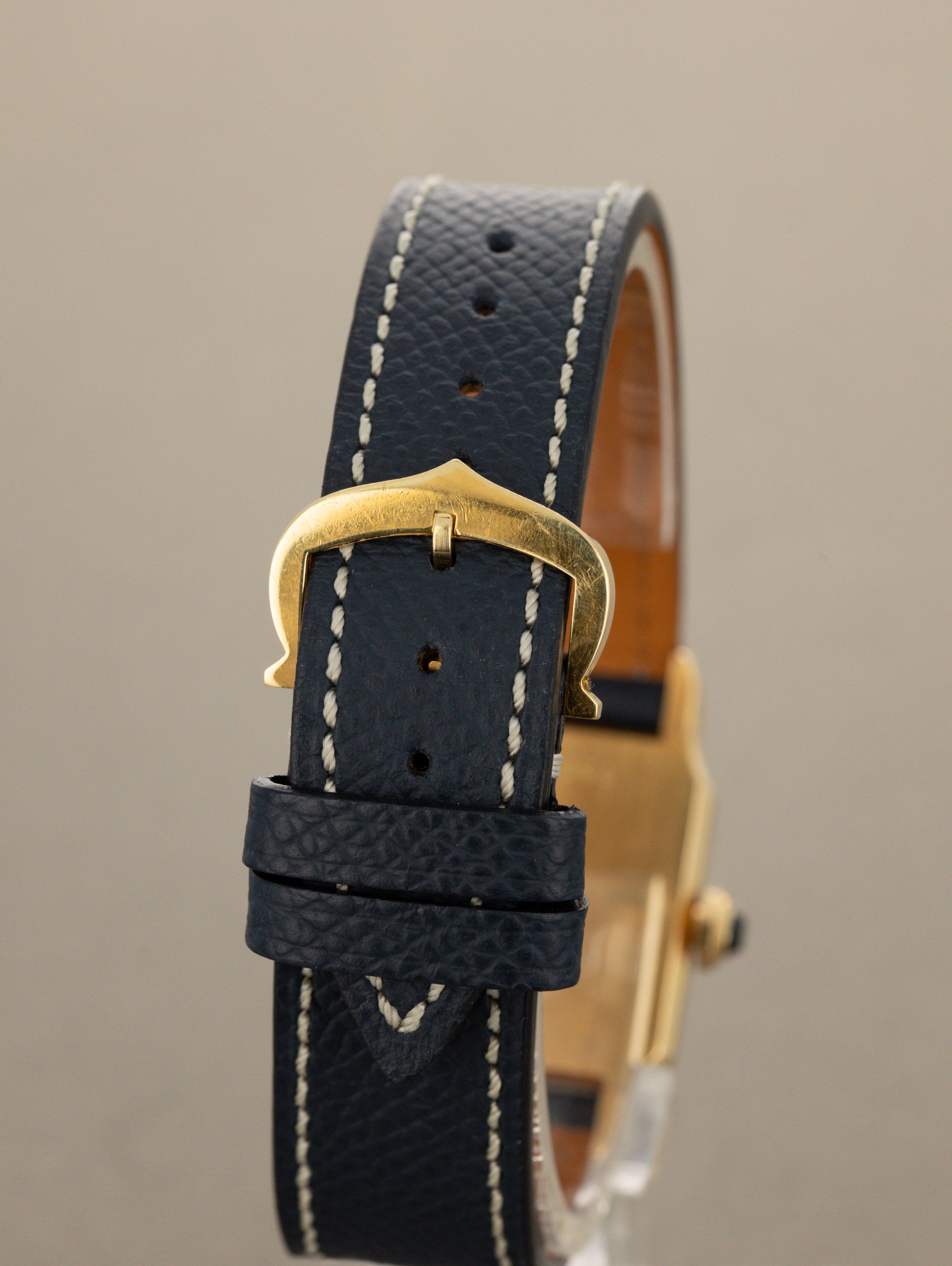 Cartier Santos Dumont Ref. 78097 - White 'Swiss' Dial Unpolished