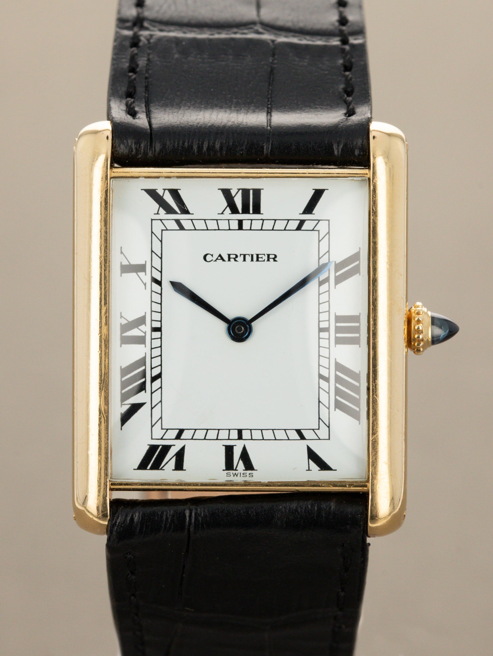 Cartier Tank Automatique 'Jumbo' XL - 'Swiss' Dial Unpolished