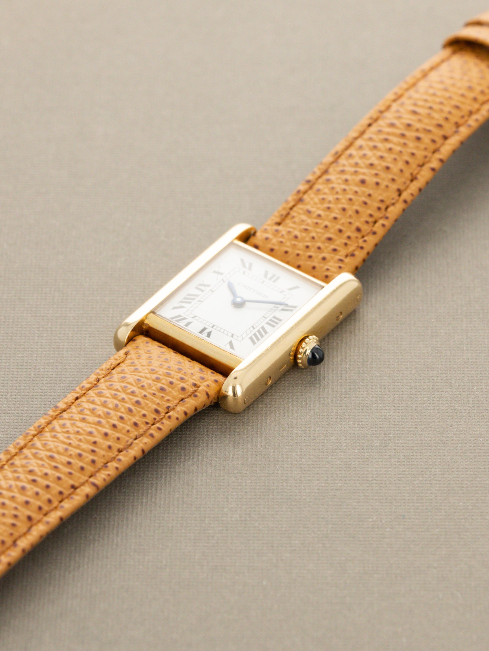 Cartier Tank Louis Ref. 78087 'Ladies' - 'Swiss' Dial Unpolished W/ Box & Papers
