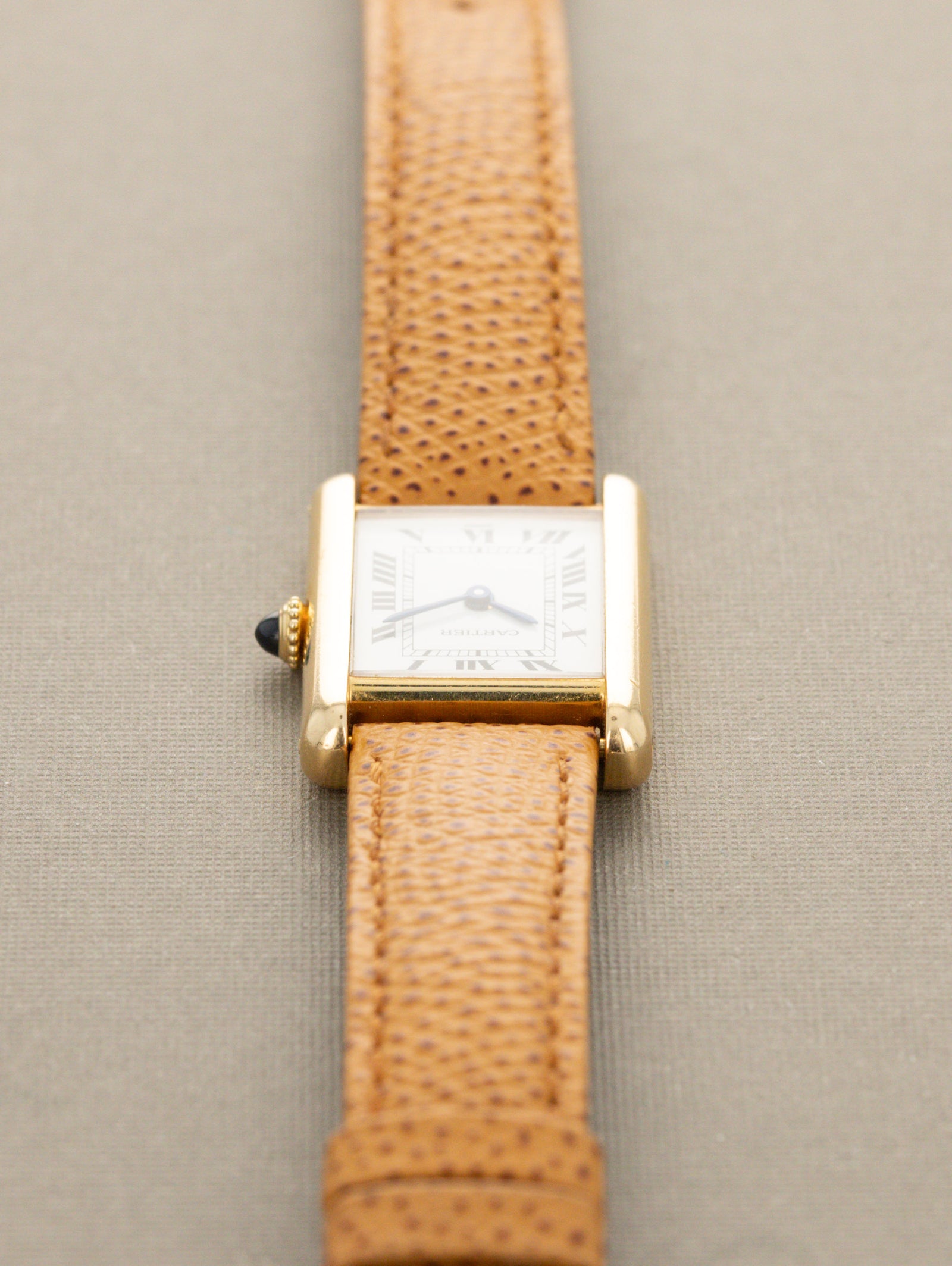 Cartier Tank Louis Ref. 78087 'Ladies' - 'Swiss' Dial Unpolished W/ Box & Papers