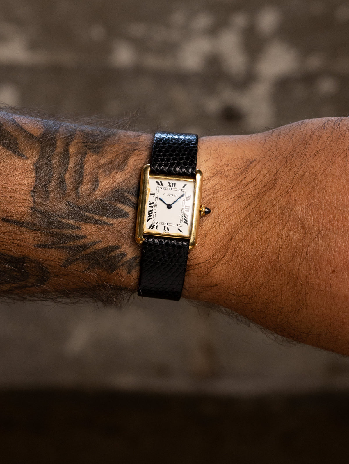 Cartier Tank Louis Ref. 78086 - 'Paris' Dial