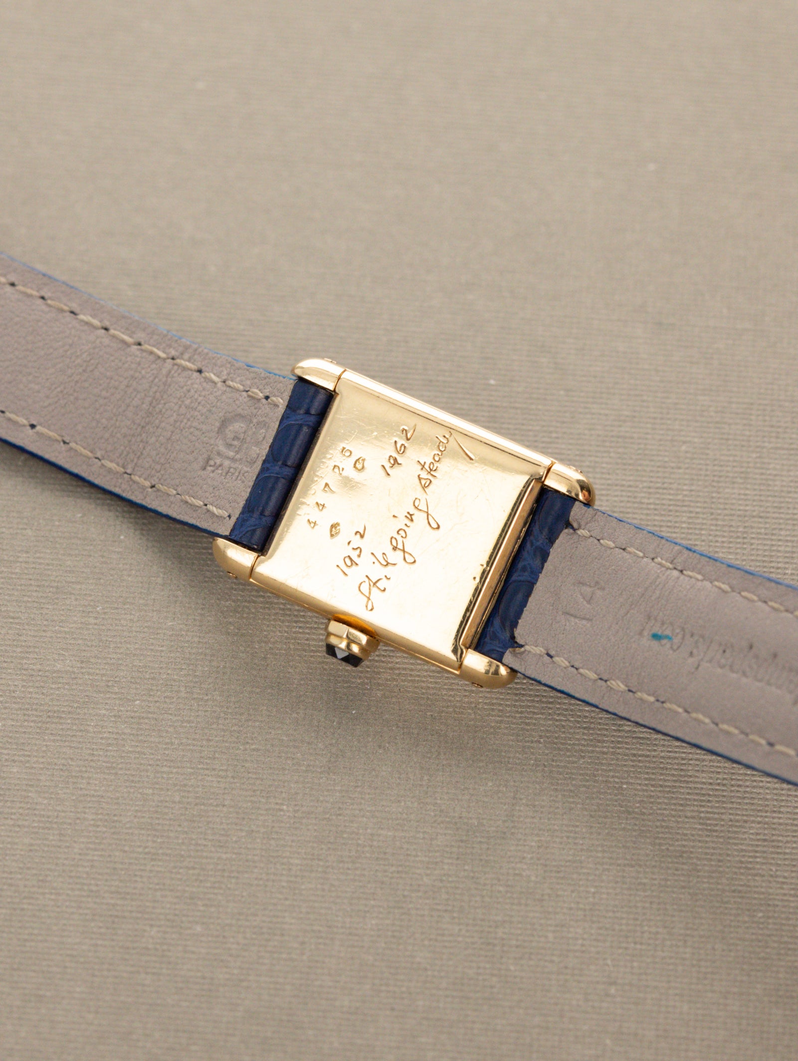 Cartier Tank Louis 'Ladies' - 'Paris' Dial 1960s W/ EWC Movement
