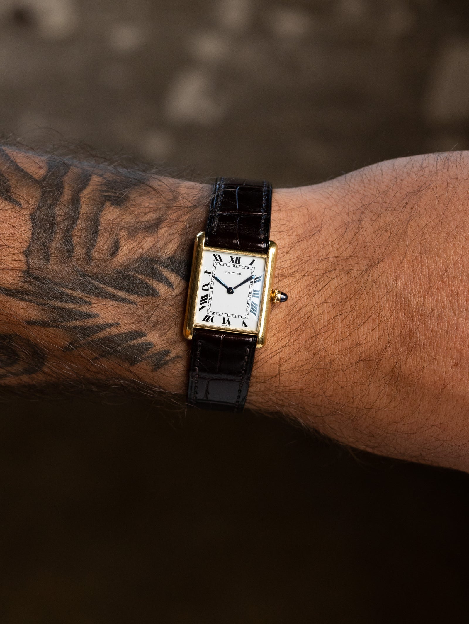 Cartier Tank Louis - 'Paris' Dial Unpolished