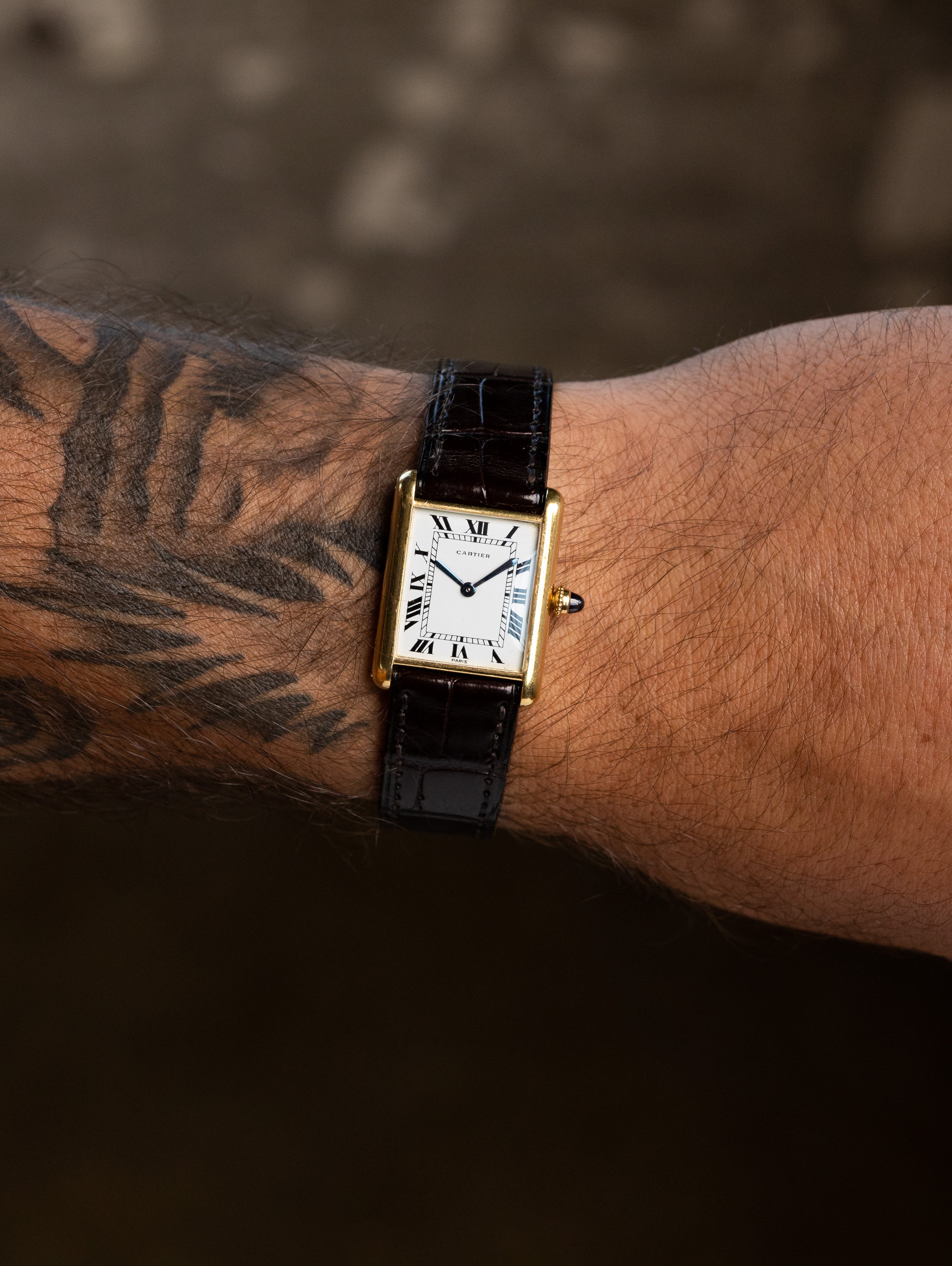 Cartier Tank Louis - 'Paris' Dial Unpolished