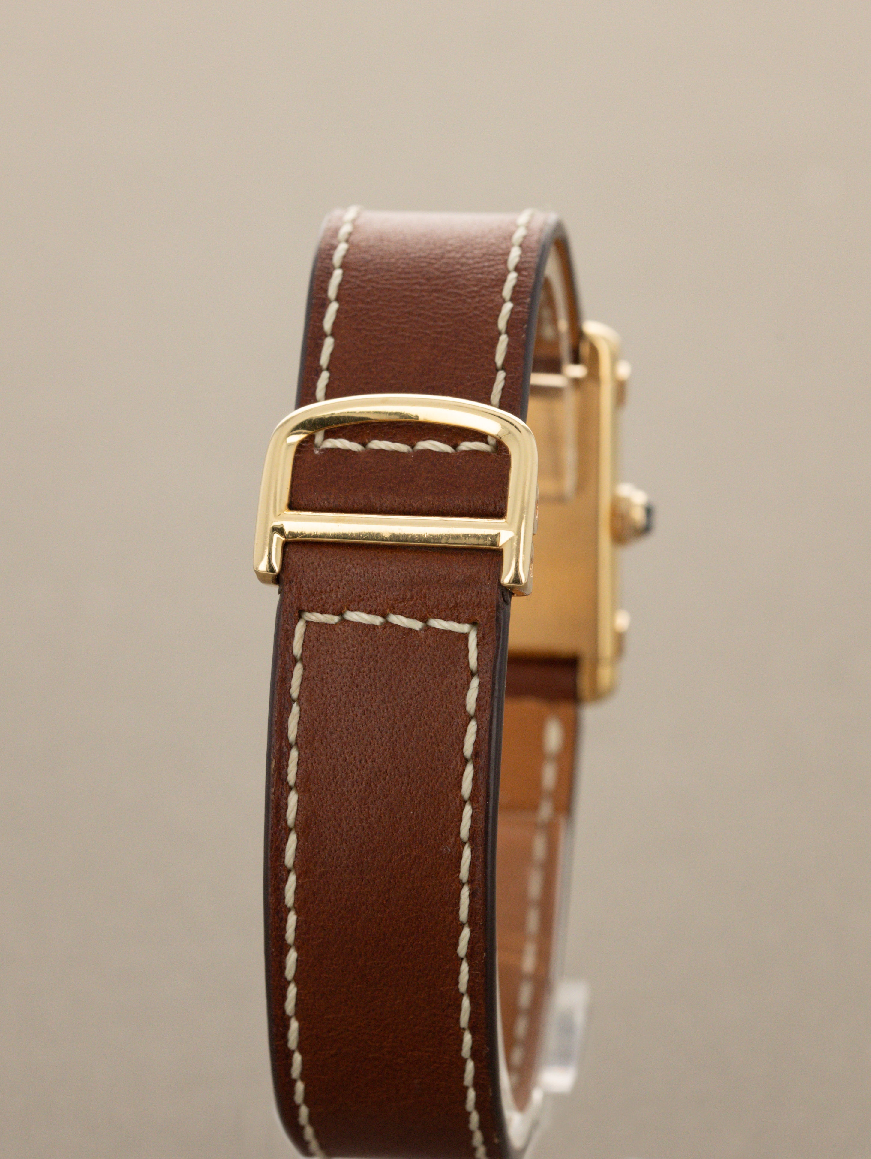 Cartier Tank Chinois 'Extra Plate' - White Enamel 'Paris' Dial