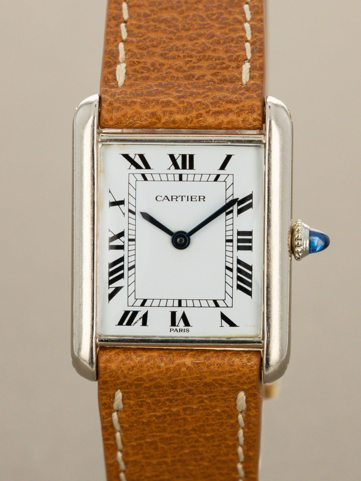Cartier Tank Louis Ref. 78086 - White Gold 'Paris' Dial