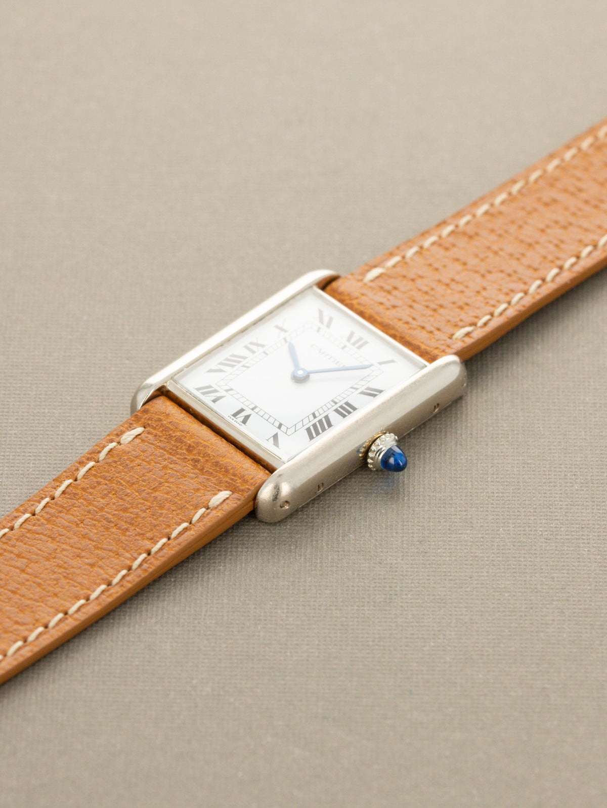 Cartier Tank Louis Ref. 78086 - White Gold 'Paris' Dial