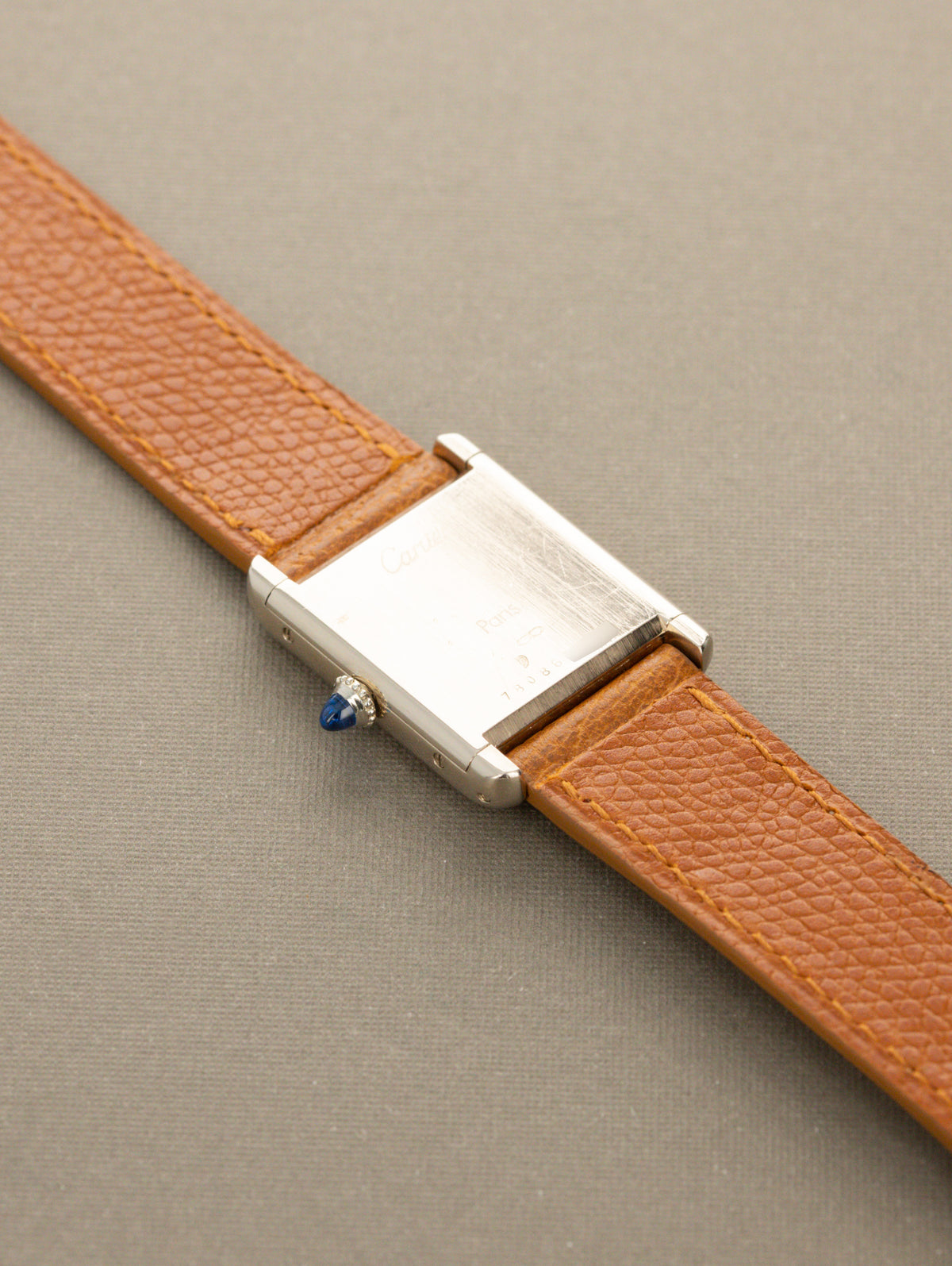 Cartier Tank Louis Ref. 78086 - White Gold 'Paris' Dial