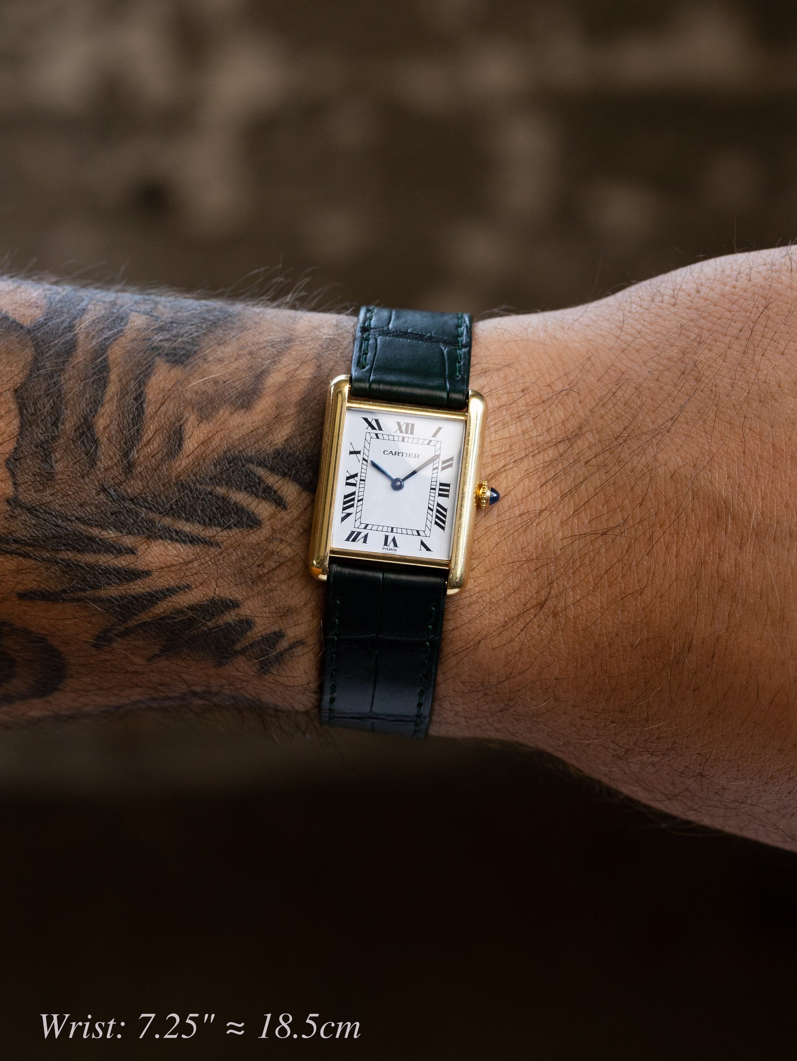Cartier Tank Louis Ref. 78086 - 'Paris' Dial Unpolished