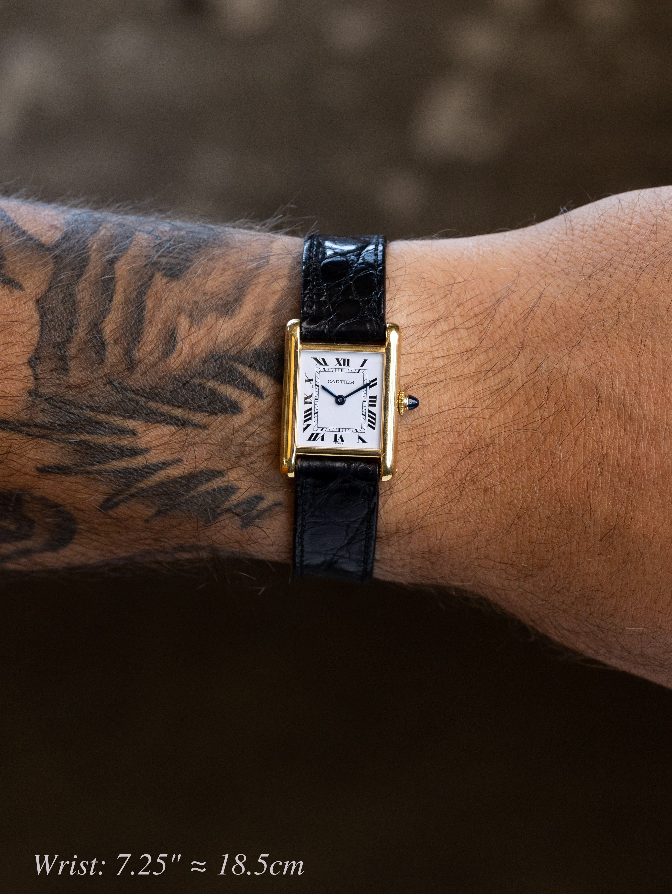 Cartier Tank Louis Ref. 78087 'Ladies' - 'Swiss' Dial Unpolished