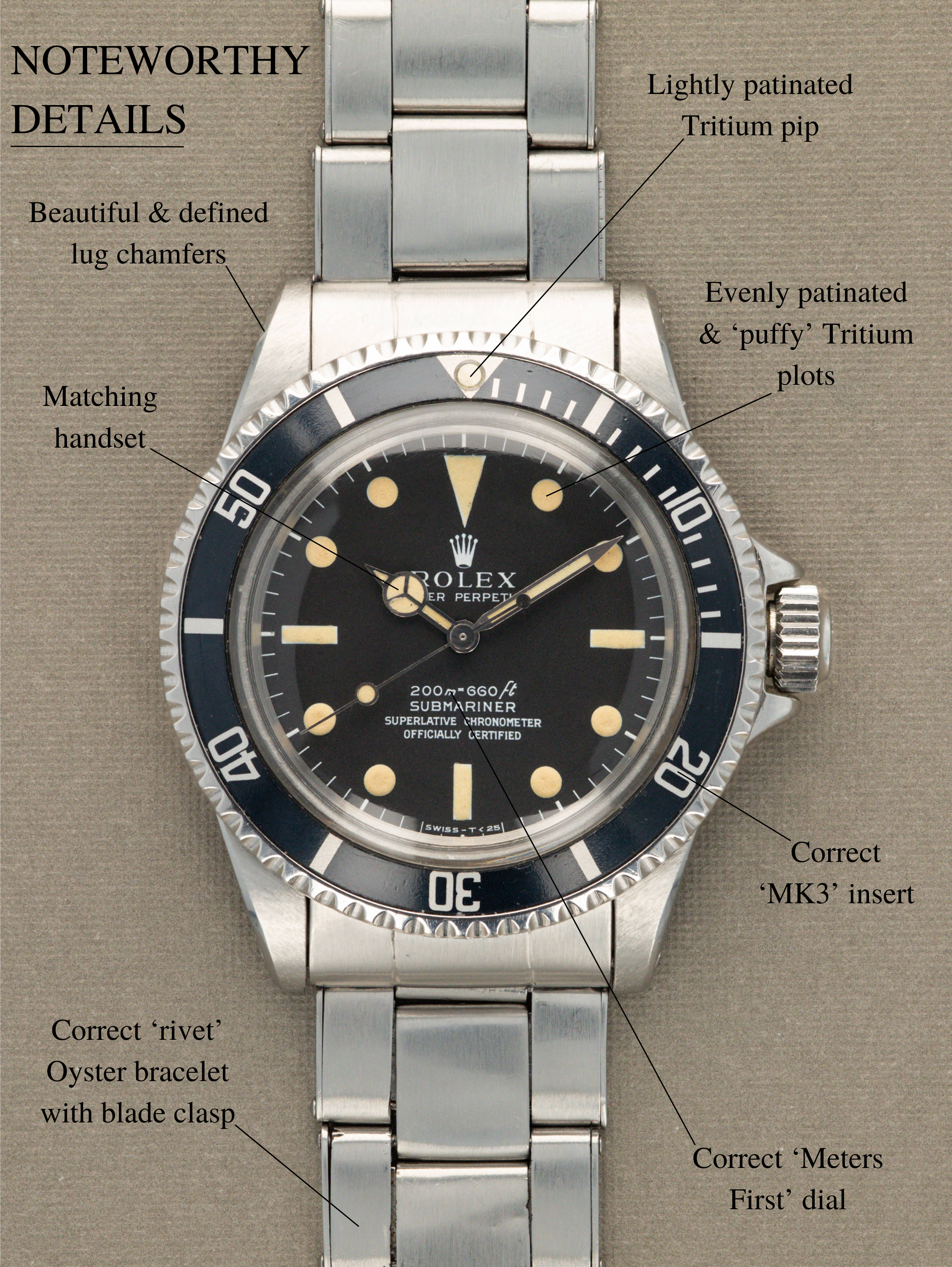 Rolex Submariner Ref. 5512 - 'Meters First'