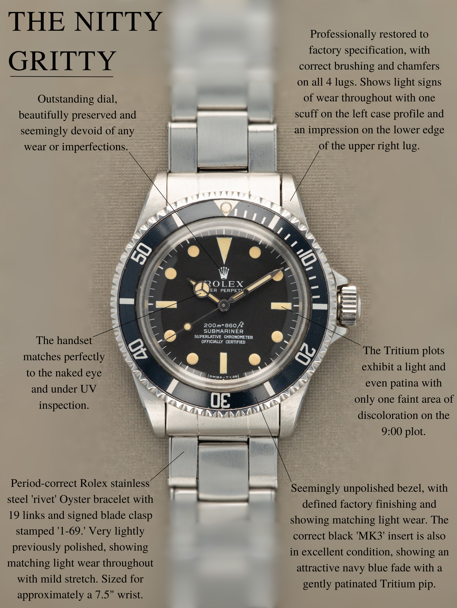 Rolex Submariner Ref. 5512 - 'Meters First'