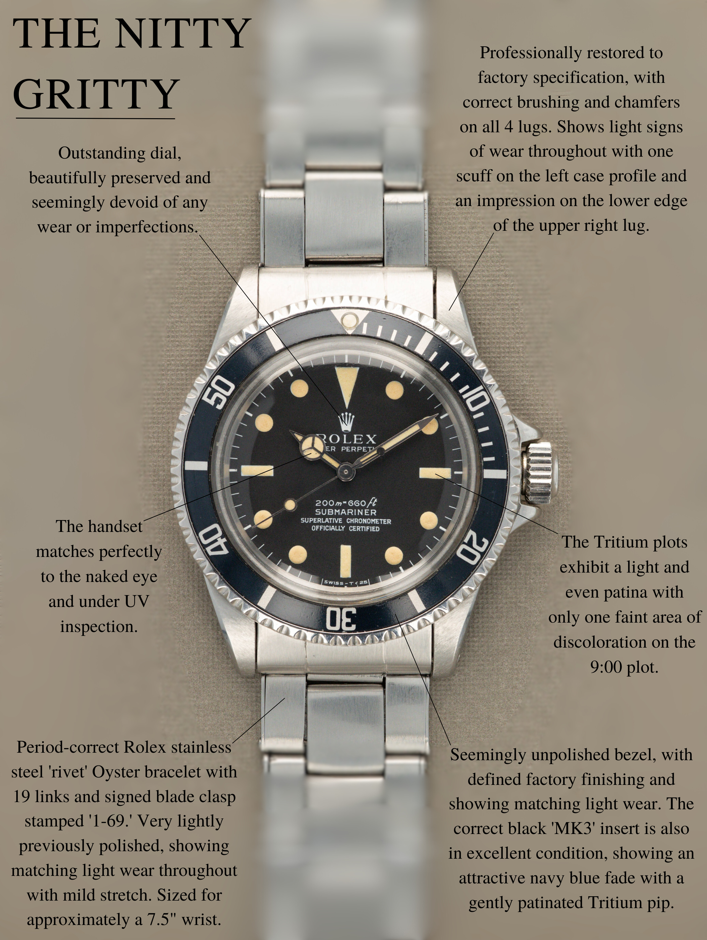 Rolex Submariner Ref. 5512 - 'Meters First'