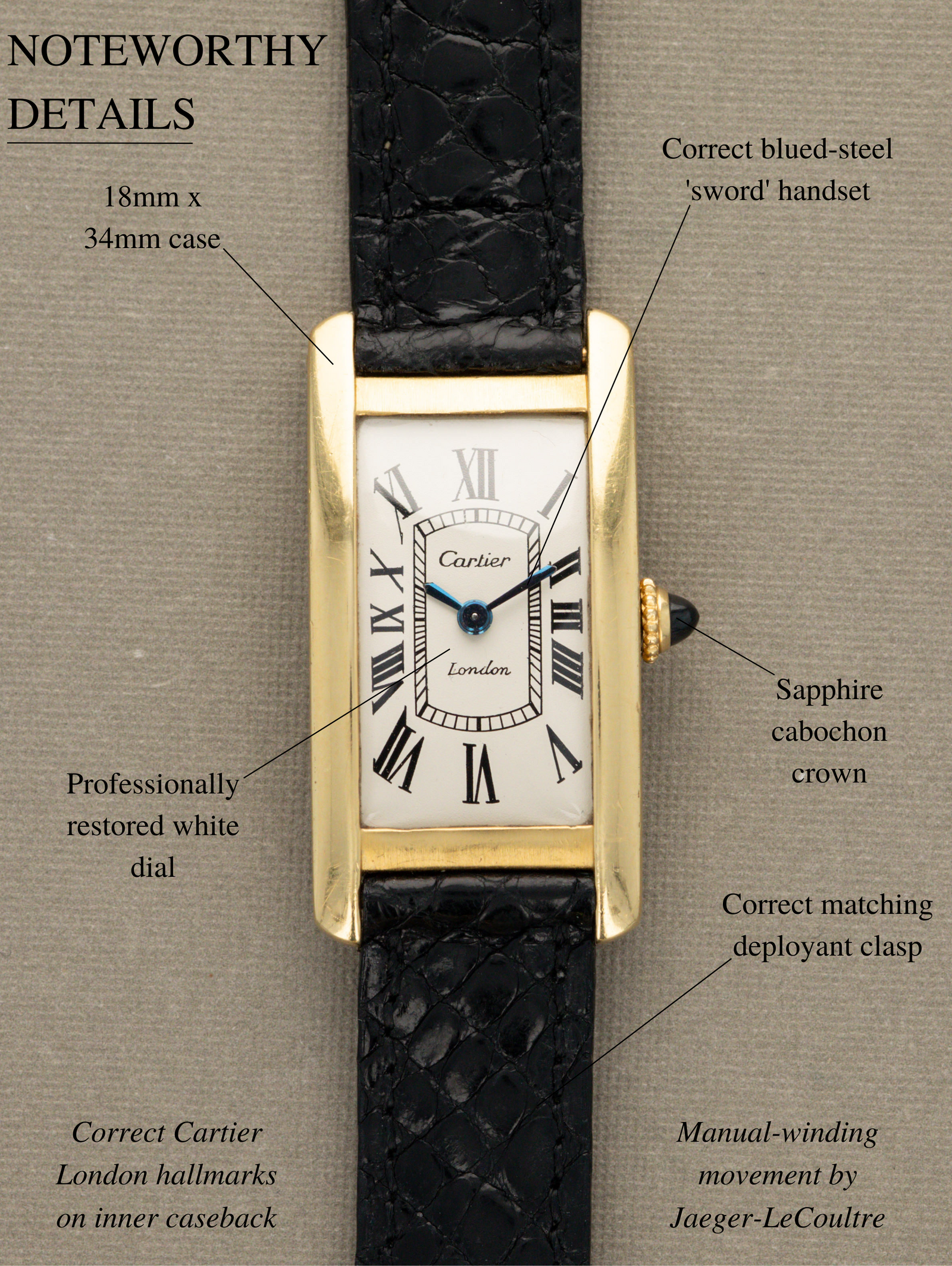 Cartier Tank Cintrée '7 Lignes' - London