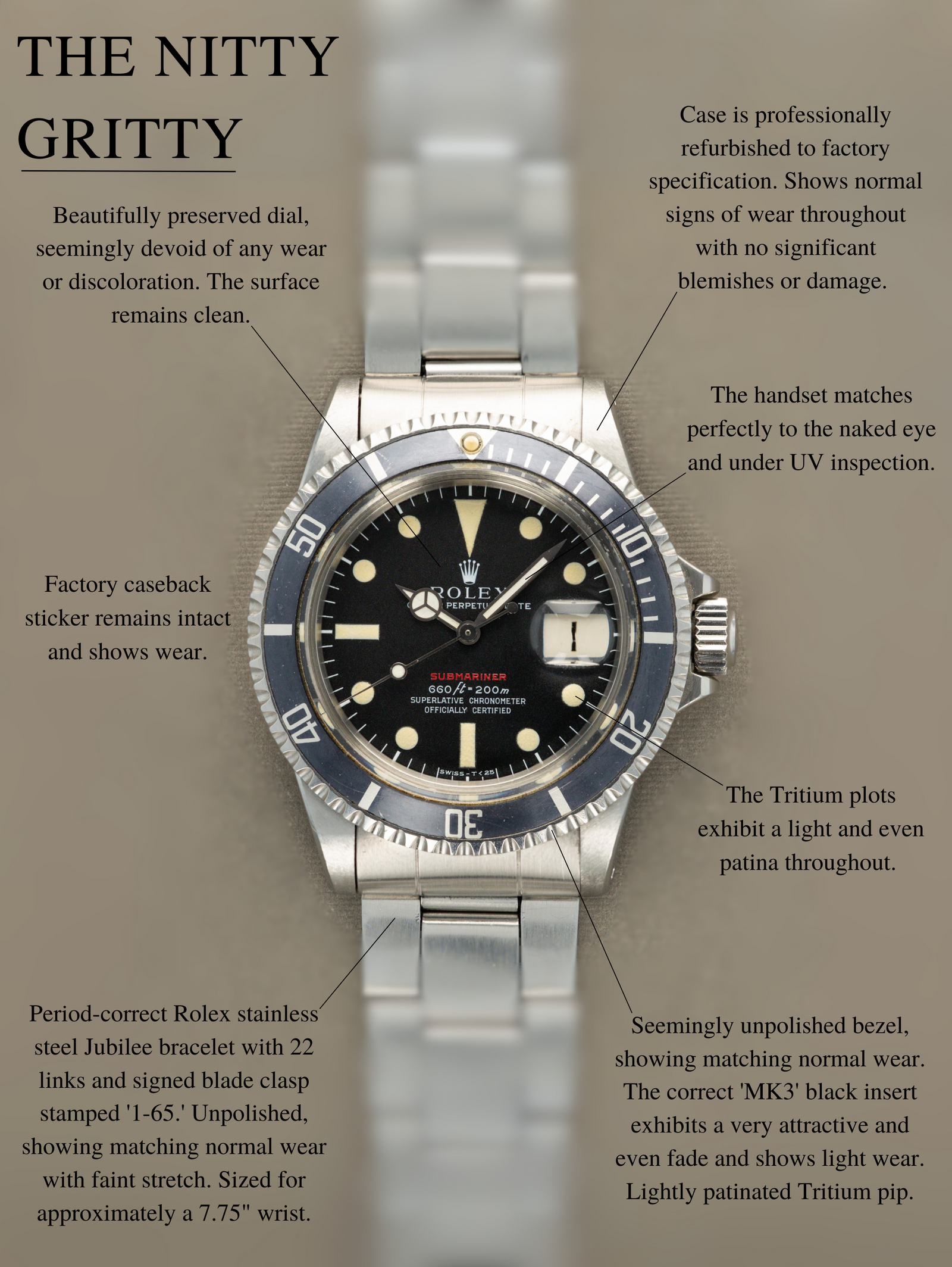 Rolex Submariner Date Ref. 1680 - 'Red Sub' w/ Caseback Sticker