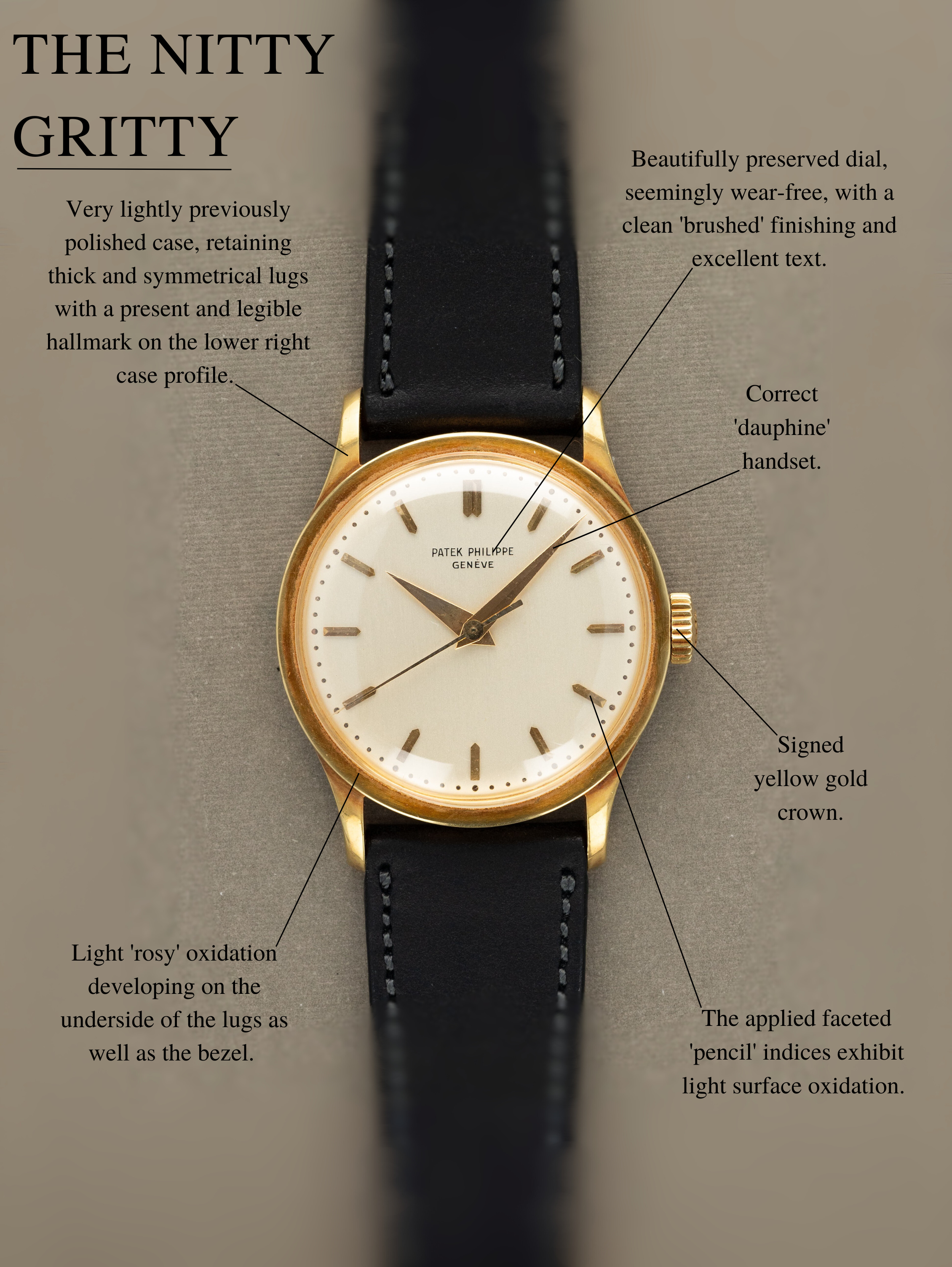 Patek Philippe Calatrava Ref. 570 - w/ Extract