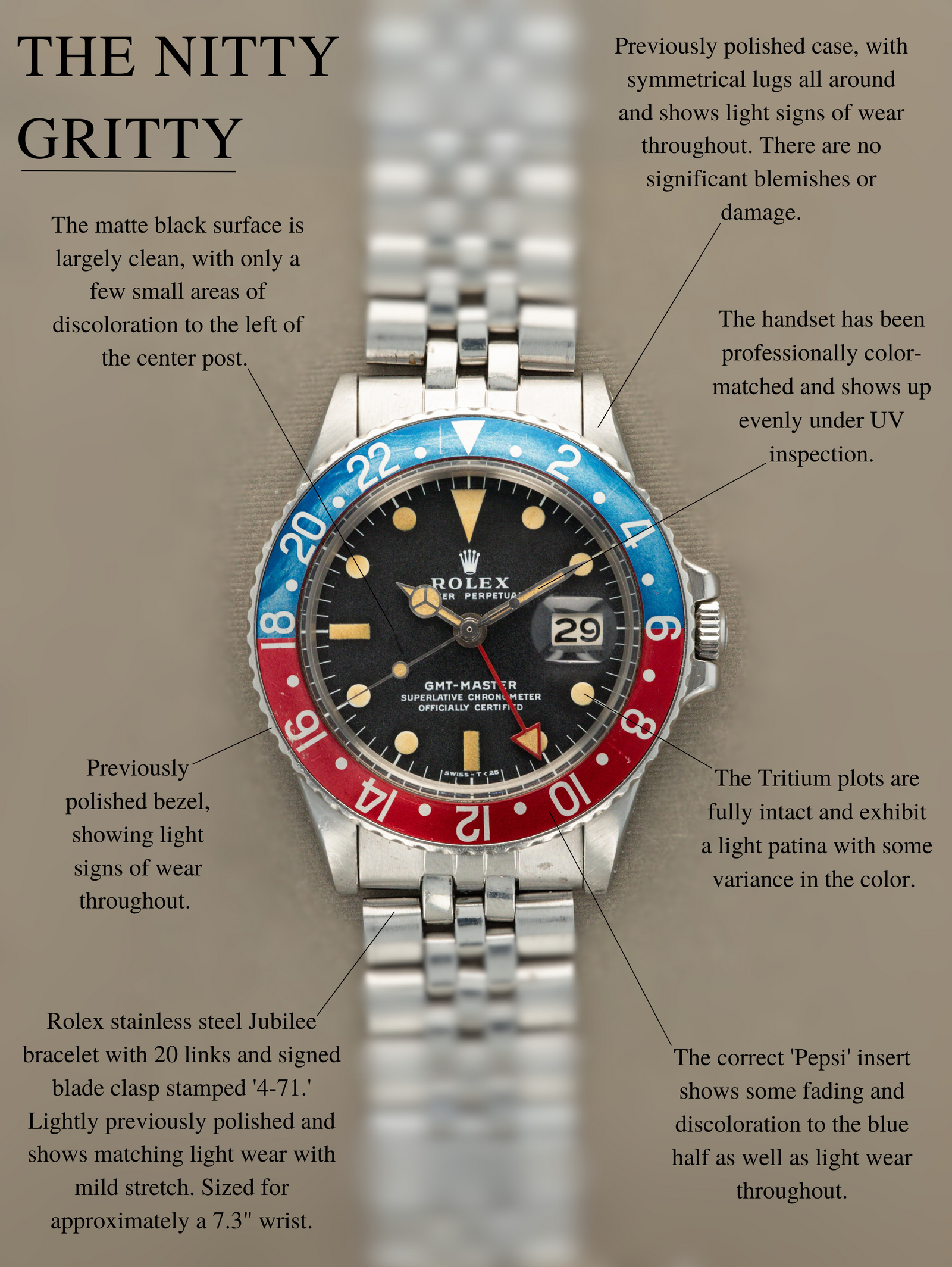 Rolex GMT-Master Ref. 1675 - 'MK2' Dial 'Red Hand'