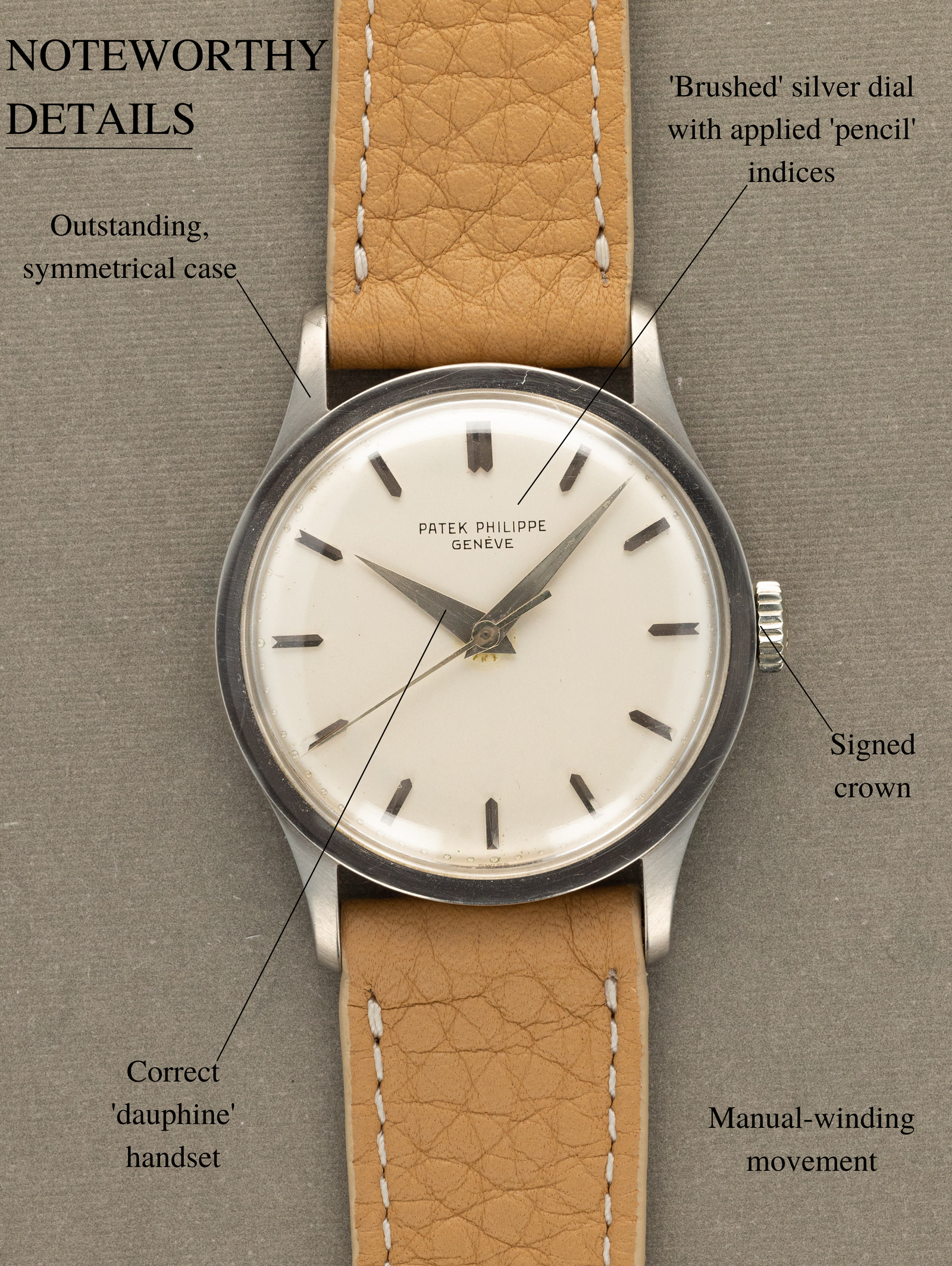 Patek Philippe Calatrava Ref. 570 - White Gold w/ Extract