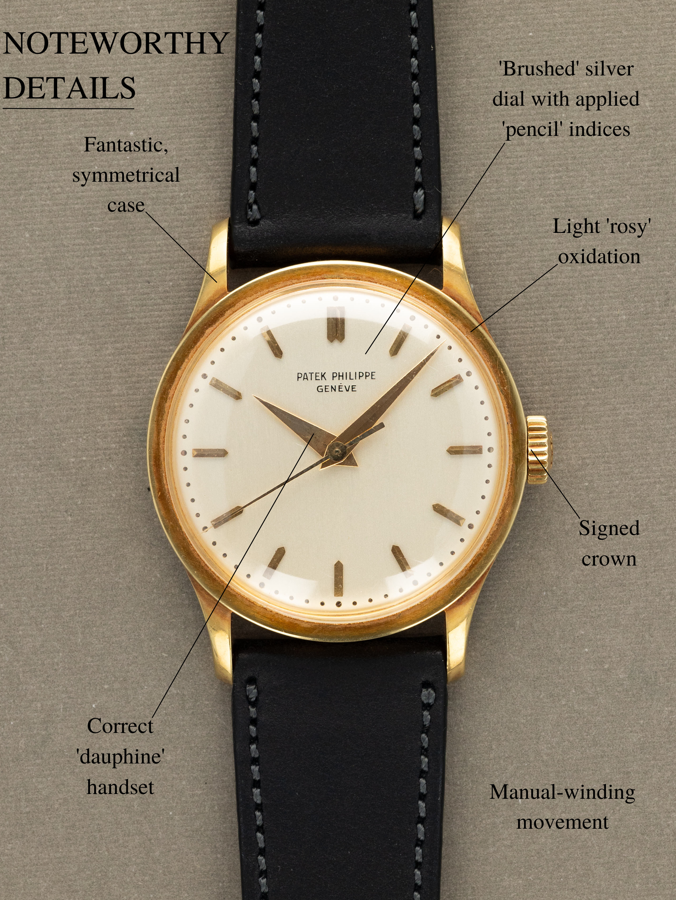 Patek Philippe Calatrava Ref. 570 - w/ Extract
