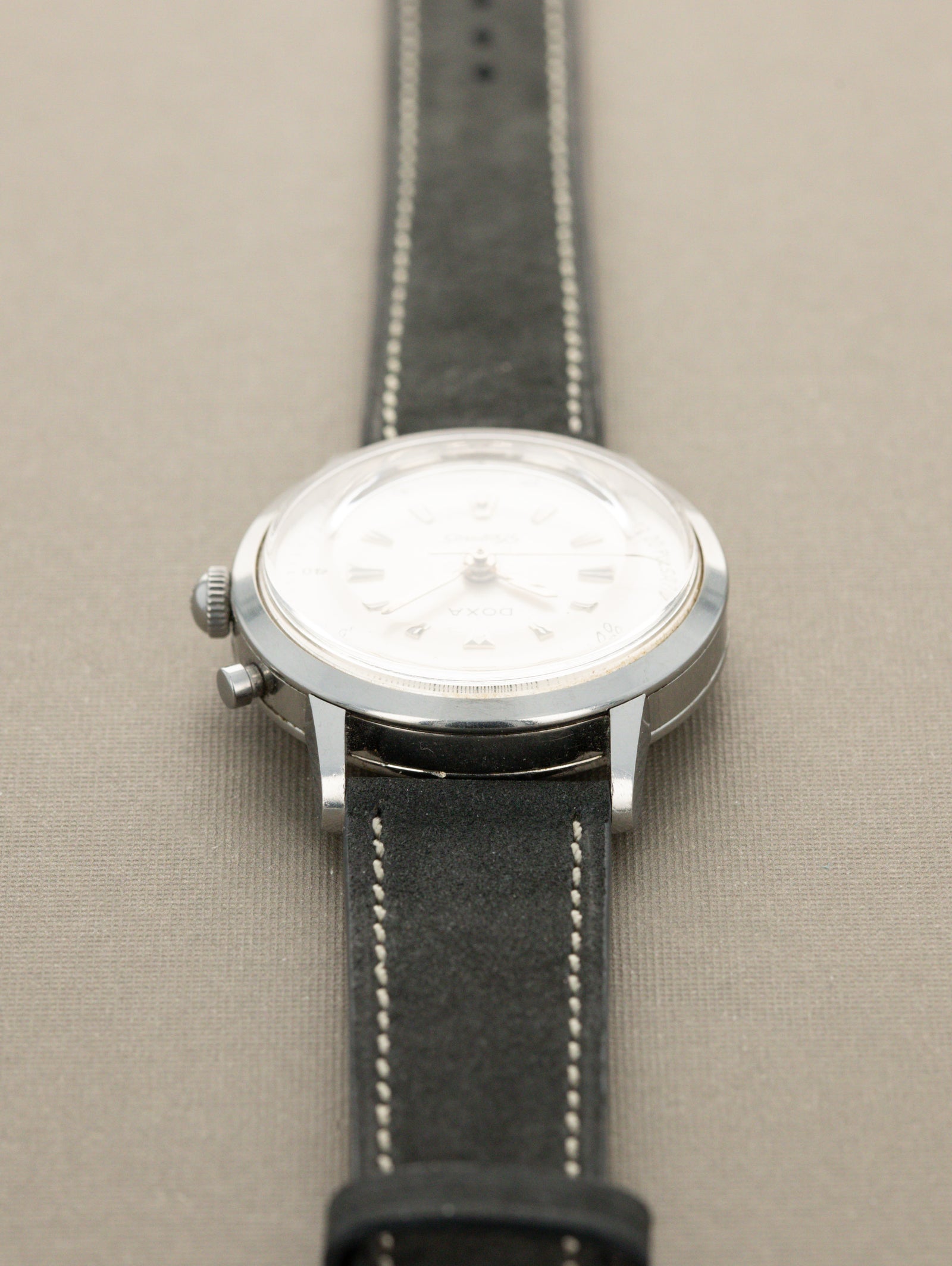 DOXA Sfygmos Ref. 7003-4 - Silver 'Pulsations' Dial Unpolished