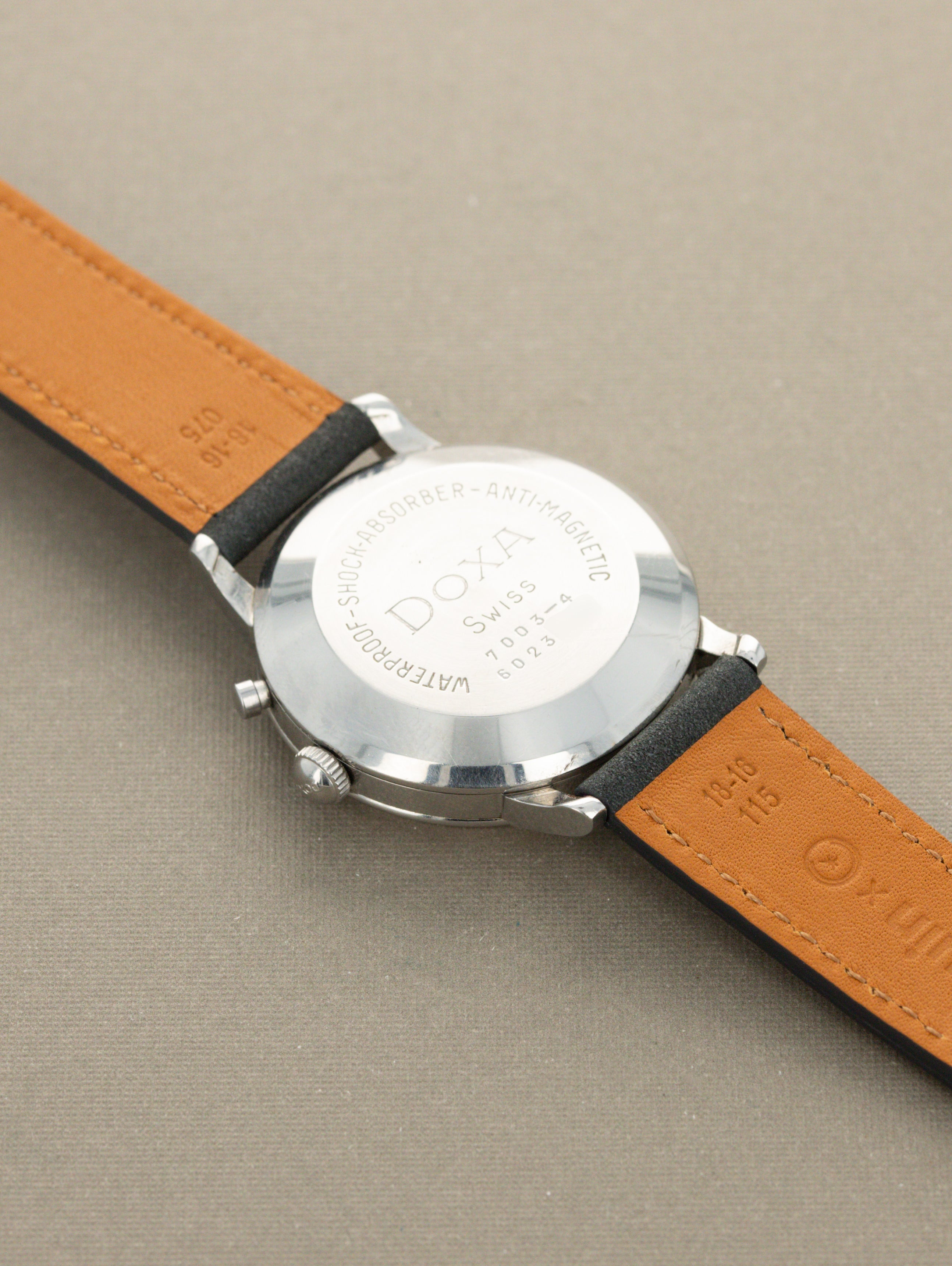 DOXA Sfygmos Ref. 7003-4 - Silver 'Pulsations' Dial Unpolished