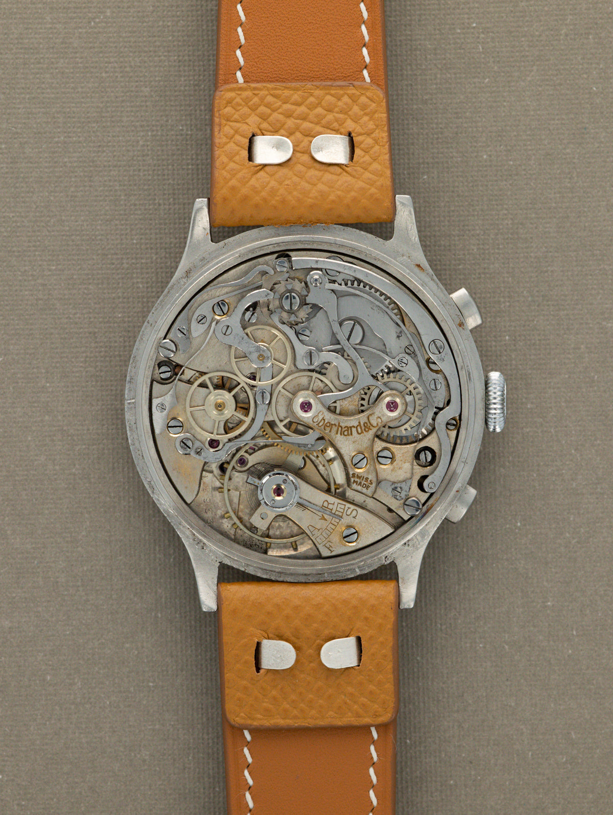 Eberhard and Co. Pre Extra-Fort - Black Patina 'Snail' Dial