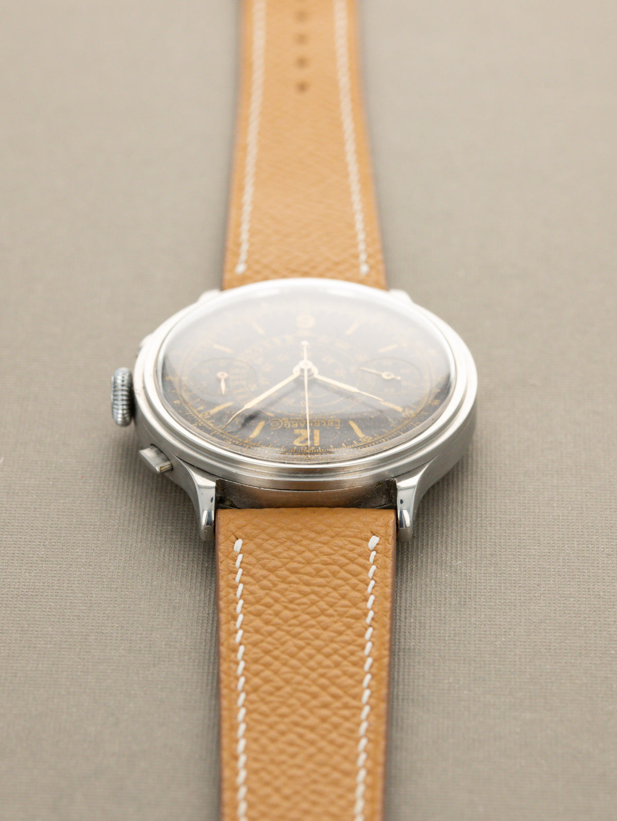 Eberhard and Co. Pre Extra-Fort - Black Patina 'Snail' Dial