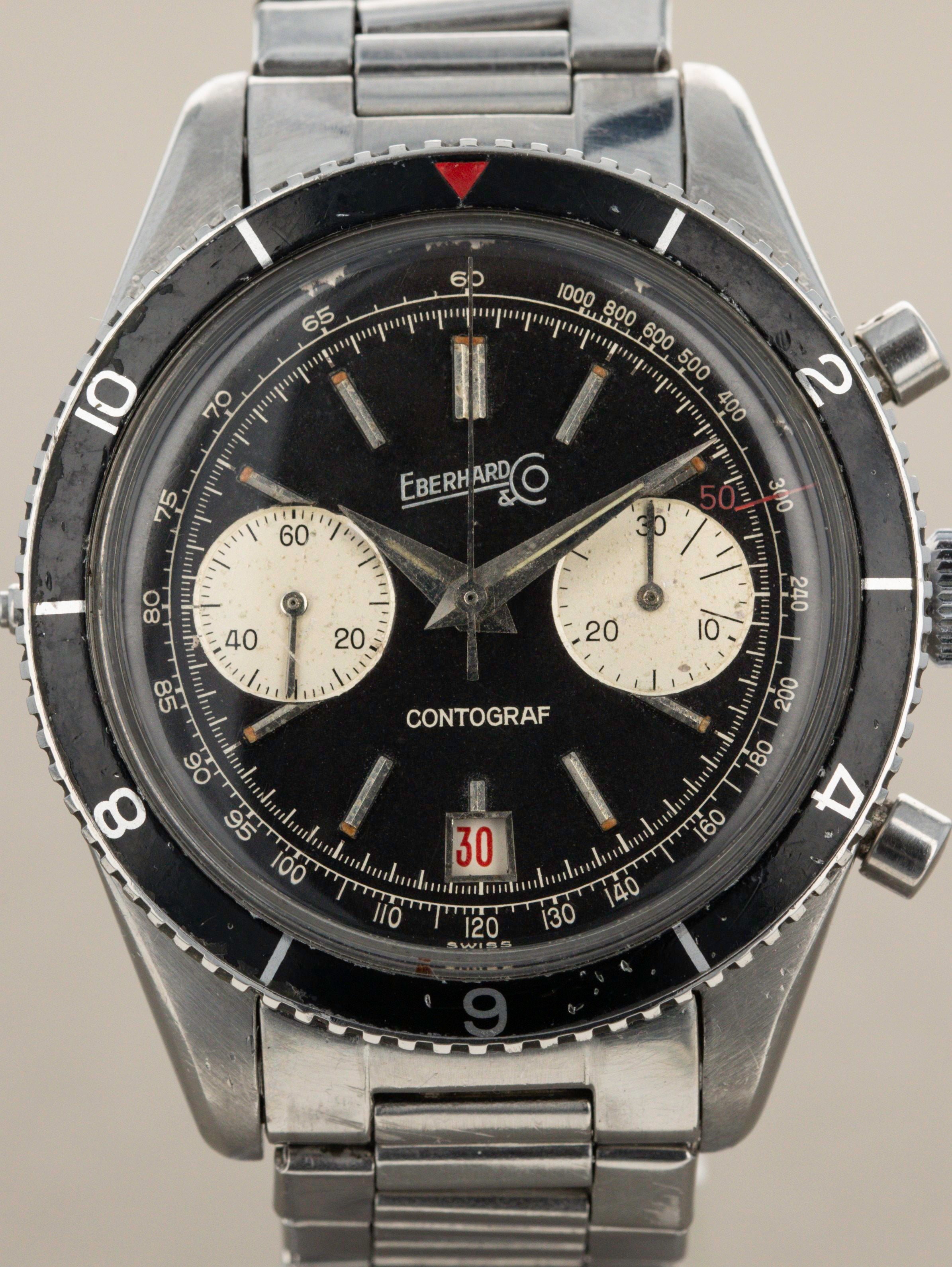Eberhard and Co. Contograf Chronograph Ref. 14901 - Papers