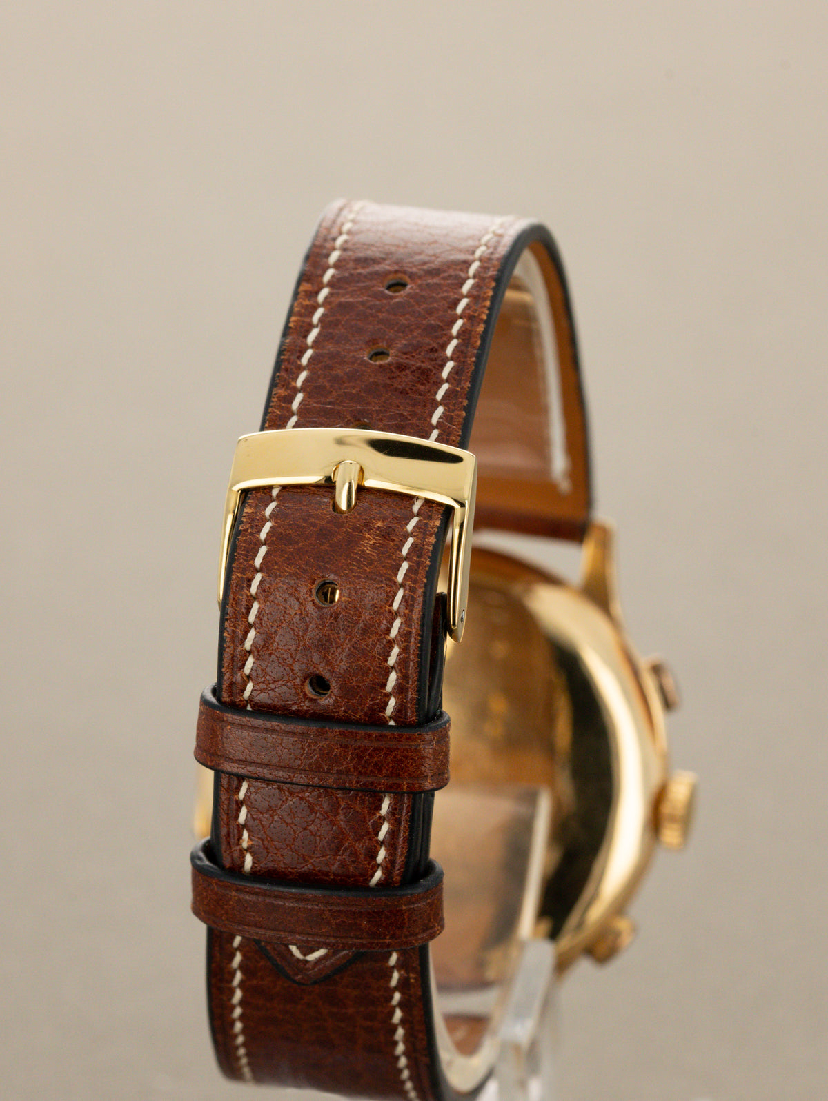 Eberhard and Co. Pre Extra-Fort - Satin Silver 'Snail' Dial c. 1940