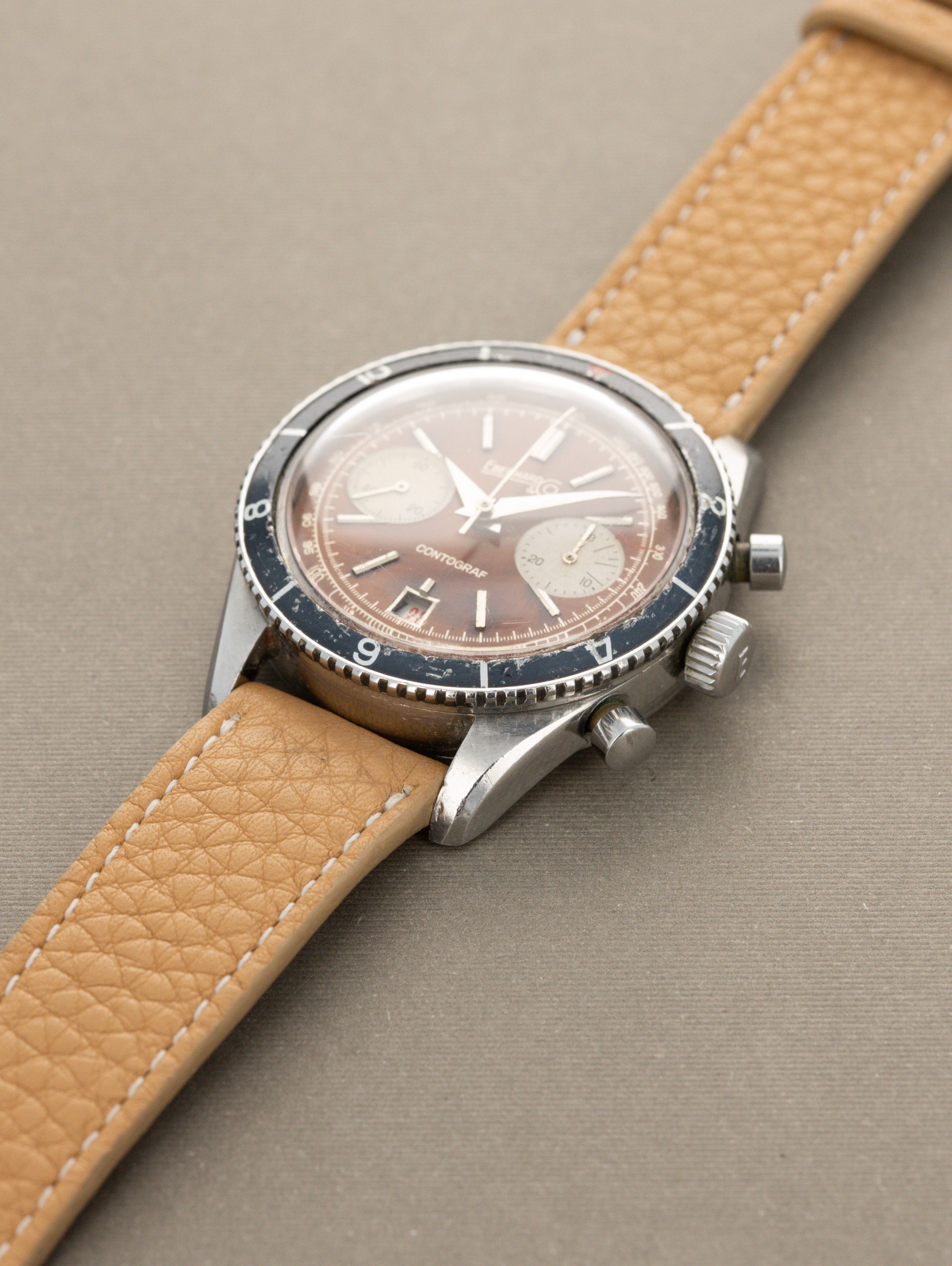 Eberhard and Co. Contograf Chronograph Ref. 14901 - 'Caramel' Tropical Dial