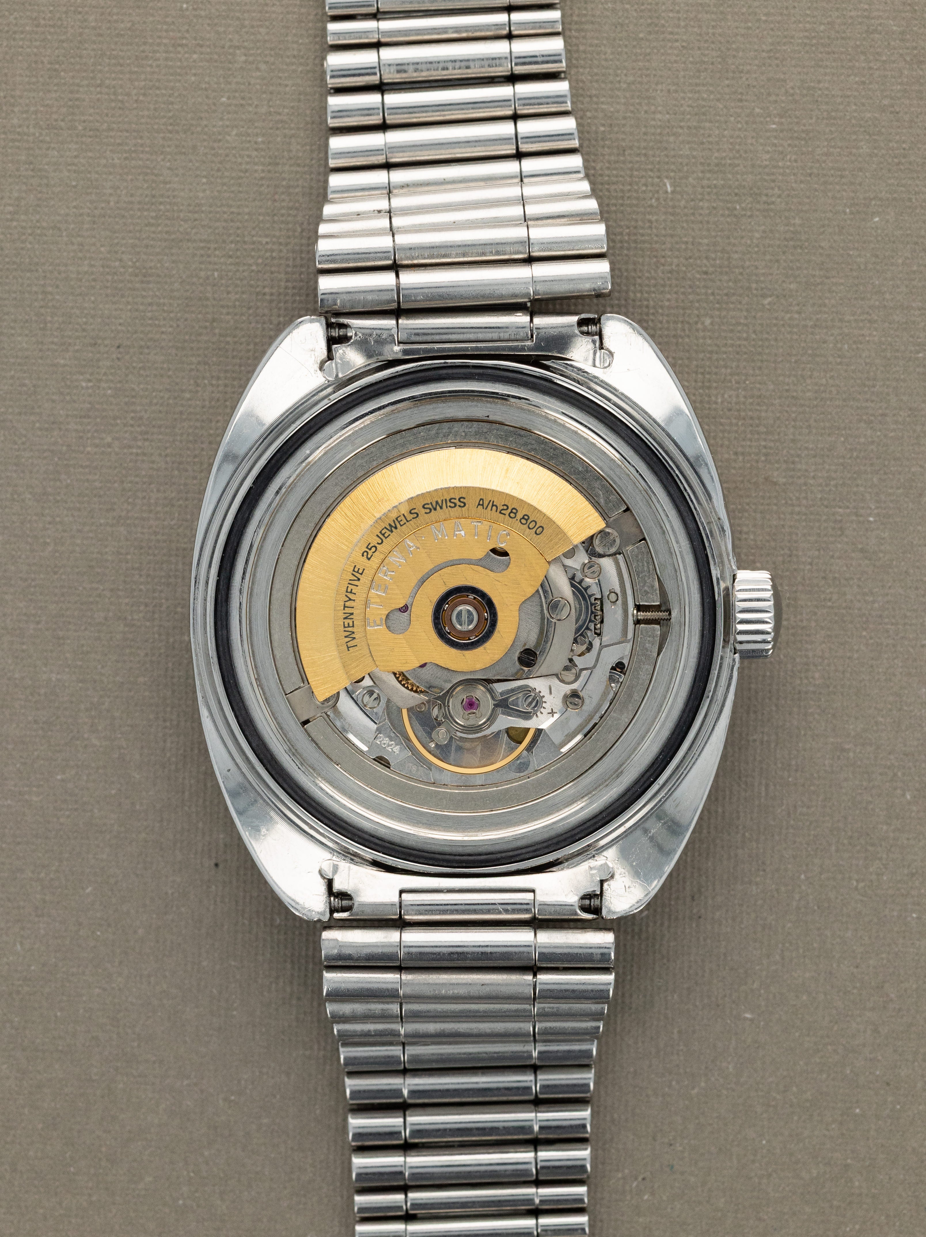 Eterna Super KonTiki Ref. 1000 8943 - Patina Dial 'IDF'-Issued