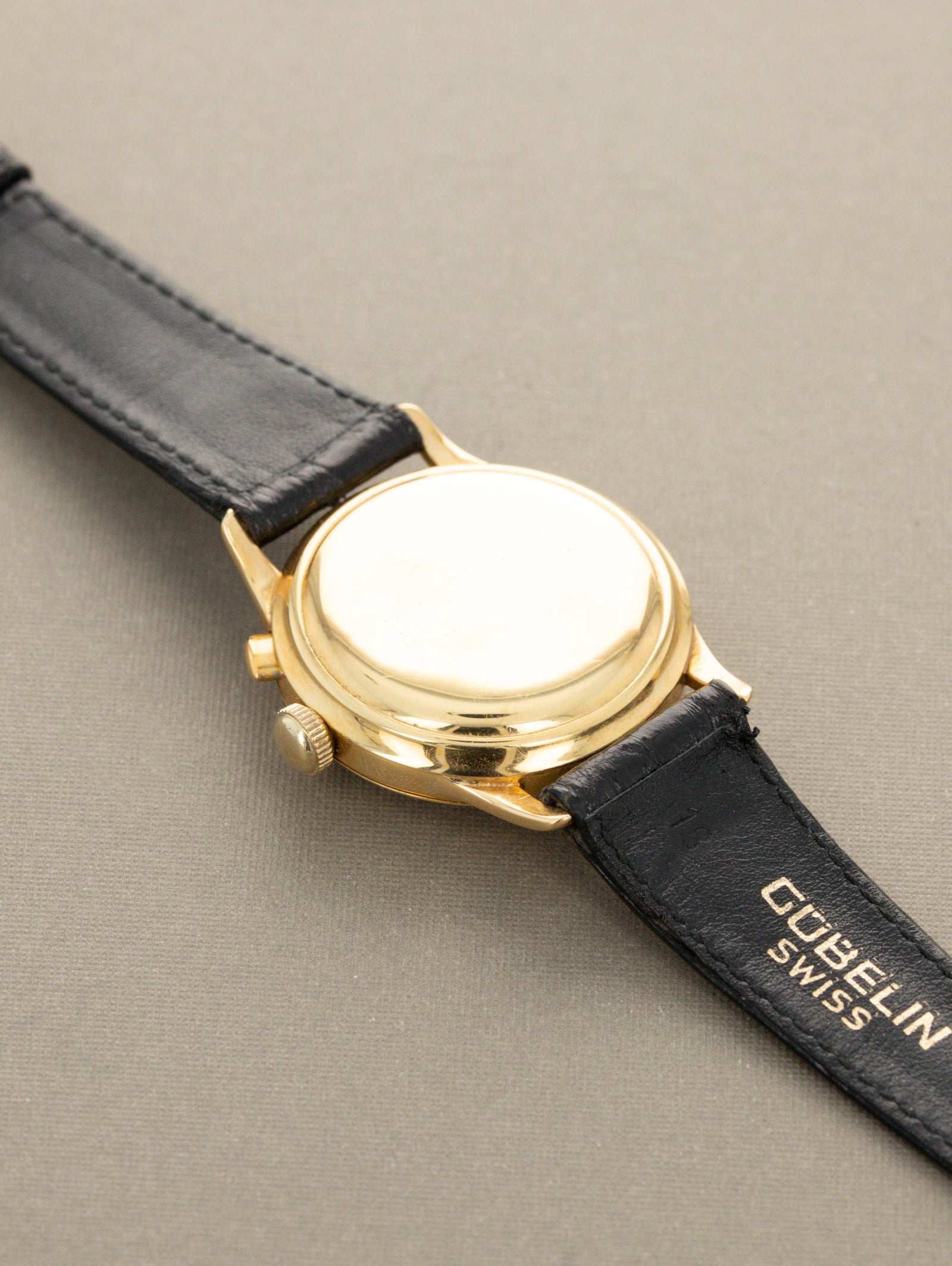 Gübelin Monopusher Chronograph 18K - Gloss Black Dial