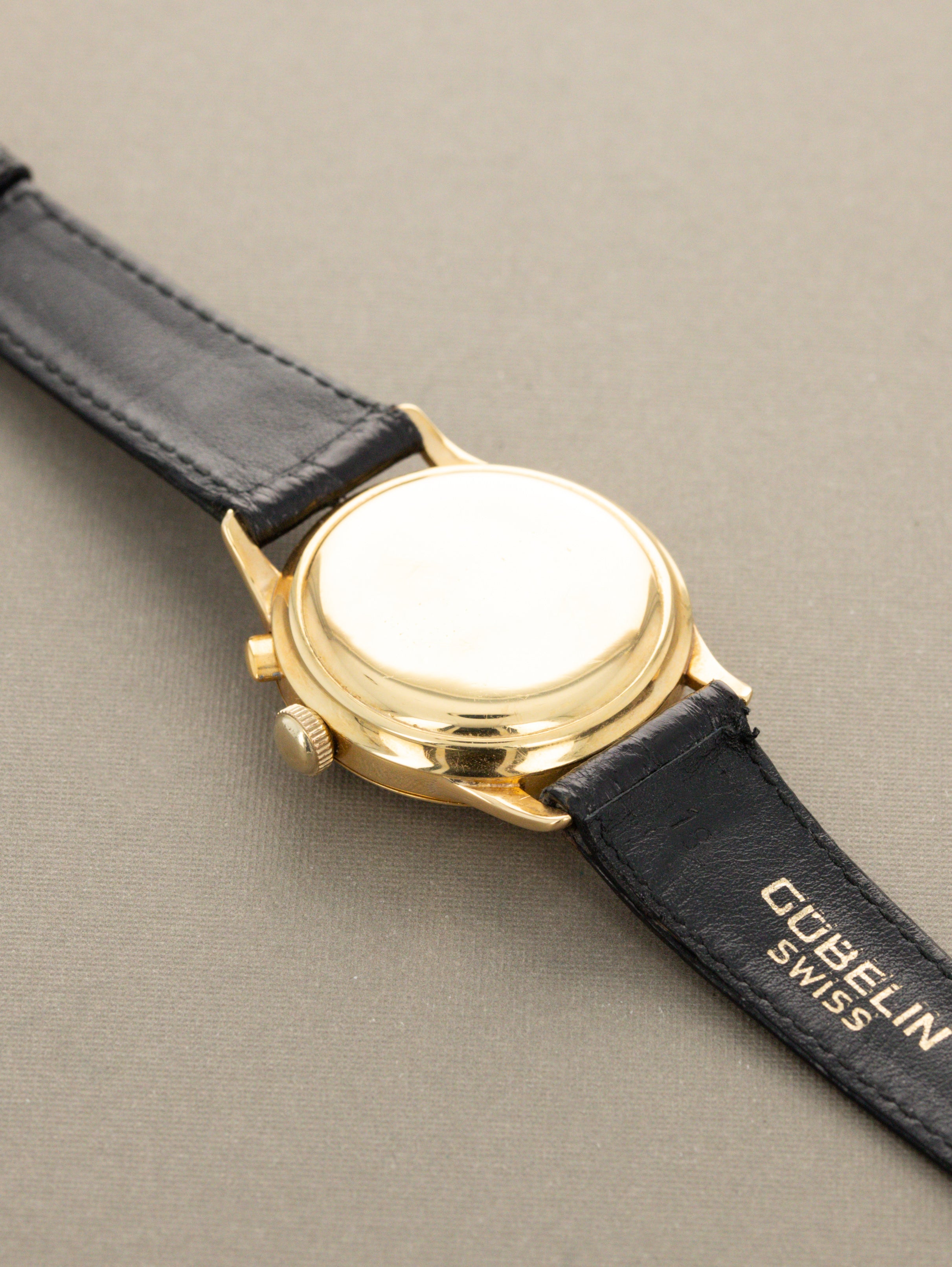 Gübelin Monopusher Chronograph 18K - Gloss Black Dial
