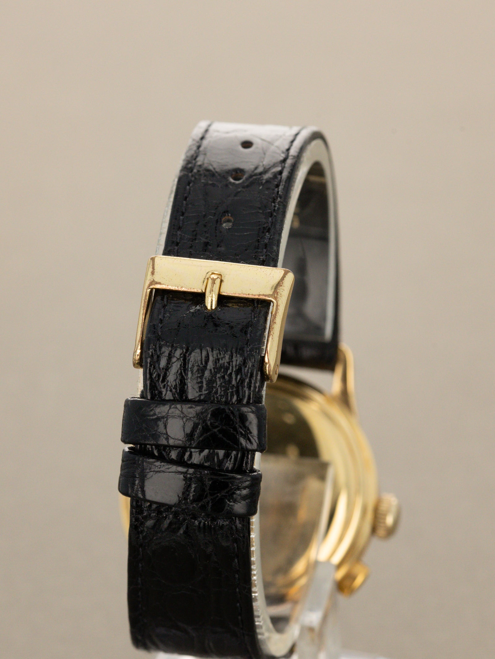Gübelin Monopusher Chronograph 18K - Gloss Black Dial