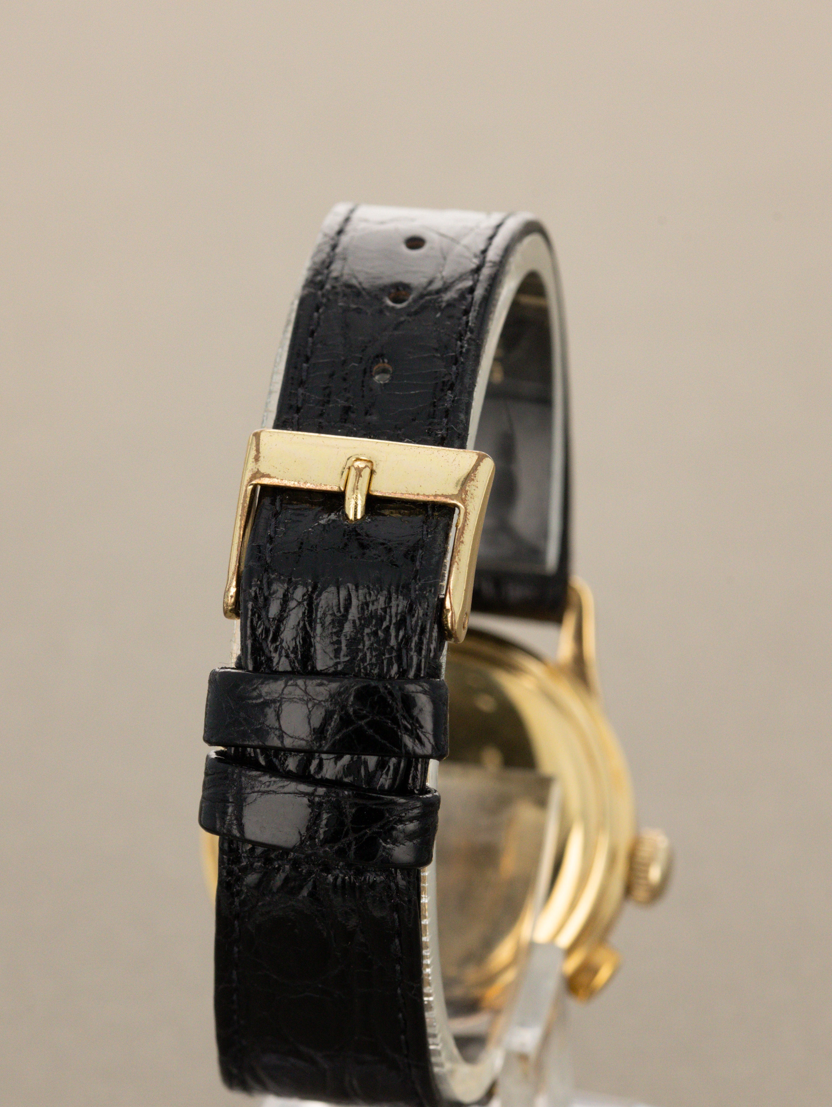 Gübelin Monopusher Chronograph 18K - Gloss Black Dial