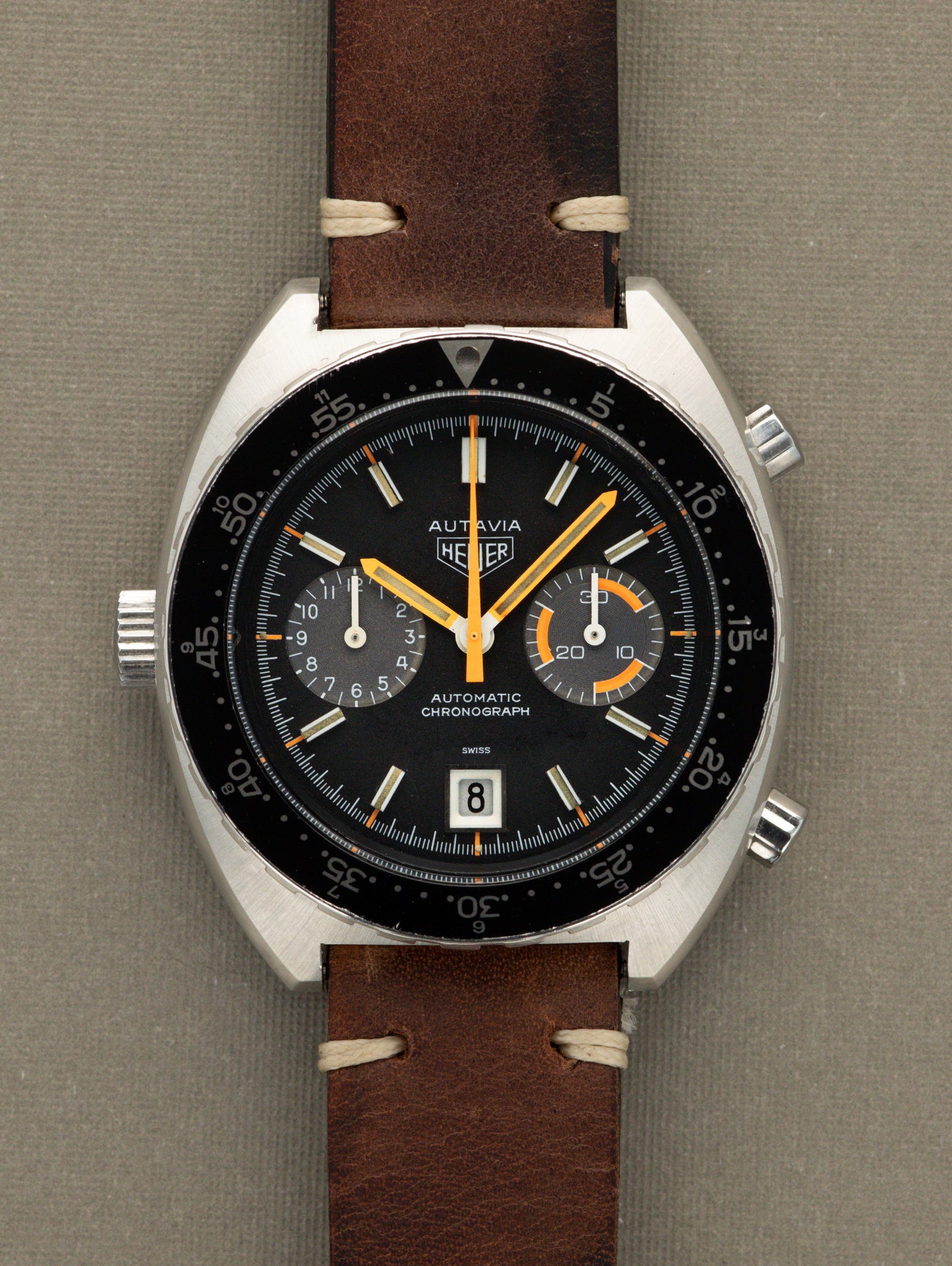 Heuer Autavia Ref. 11630MH - 'Orange Boy' Unpolished