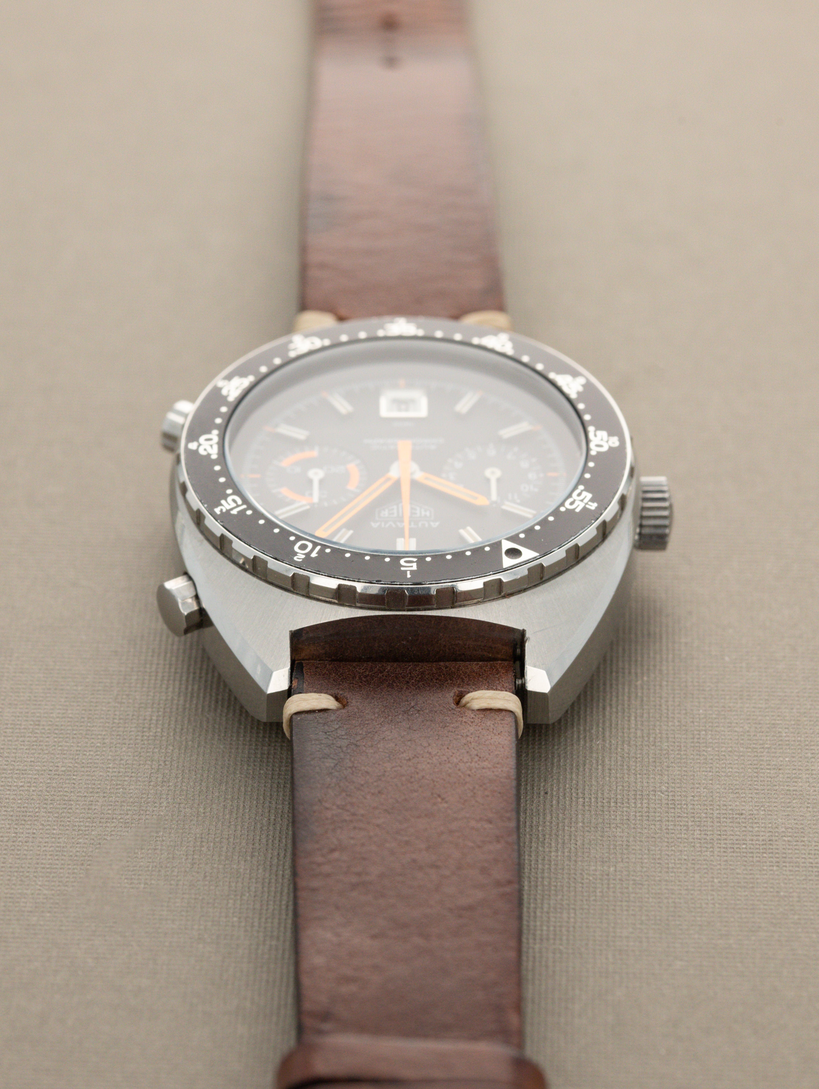 Heuer Autavia Ref. 11630MH - 'Orange Boy' Unpolished