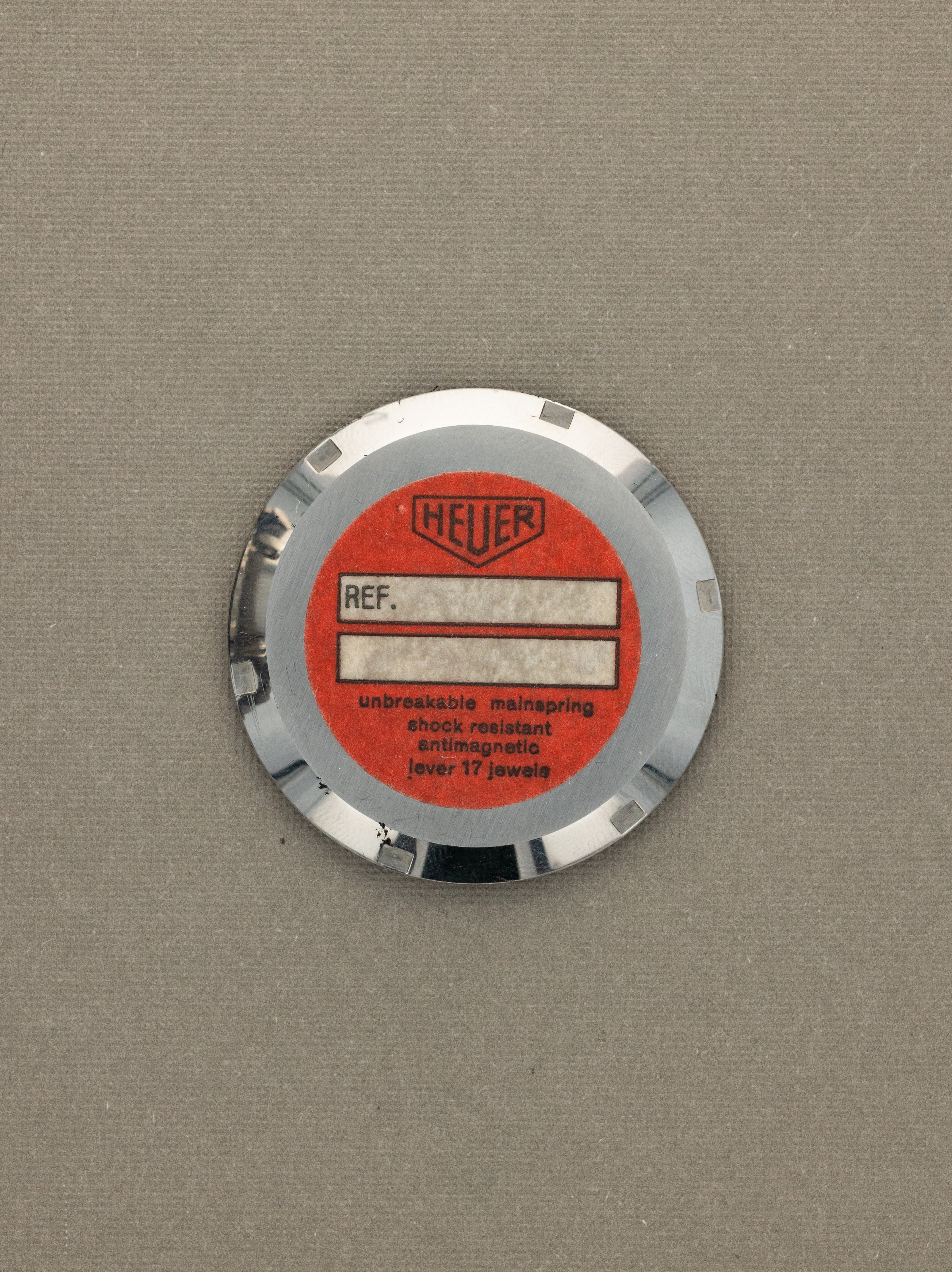 Heuer Autavia Ref. 1163V 'Viceroy' - LNOS w/ Caseback Sticker