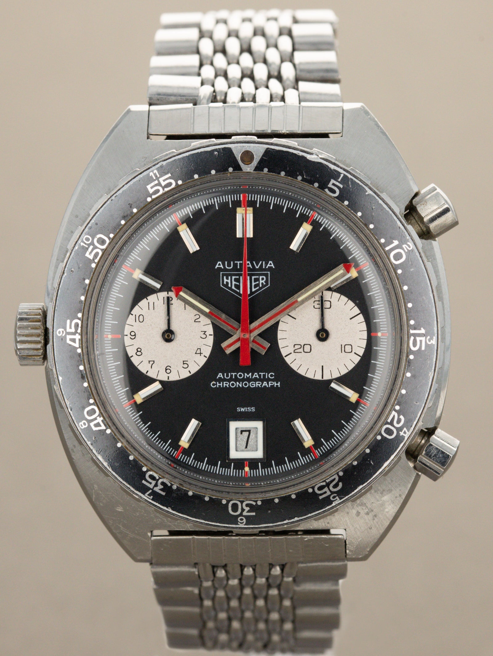 Heuer Autavia Ref. 1163V 'Viceroy' - Unpolished