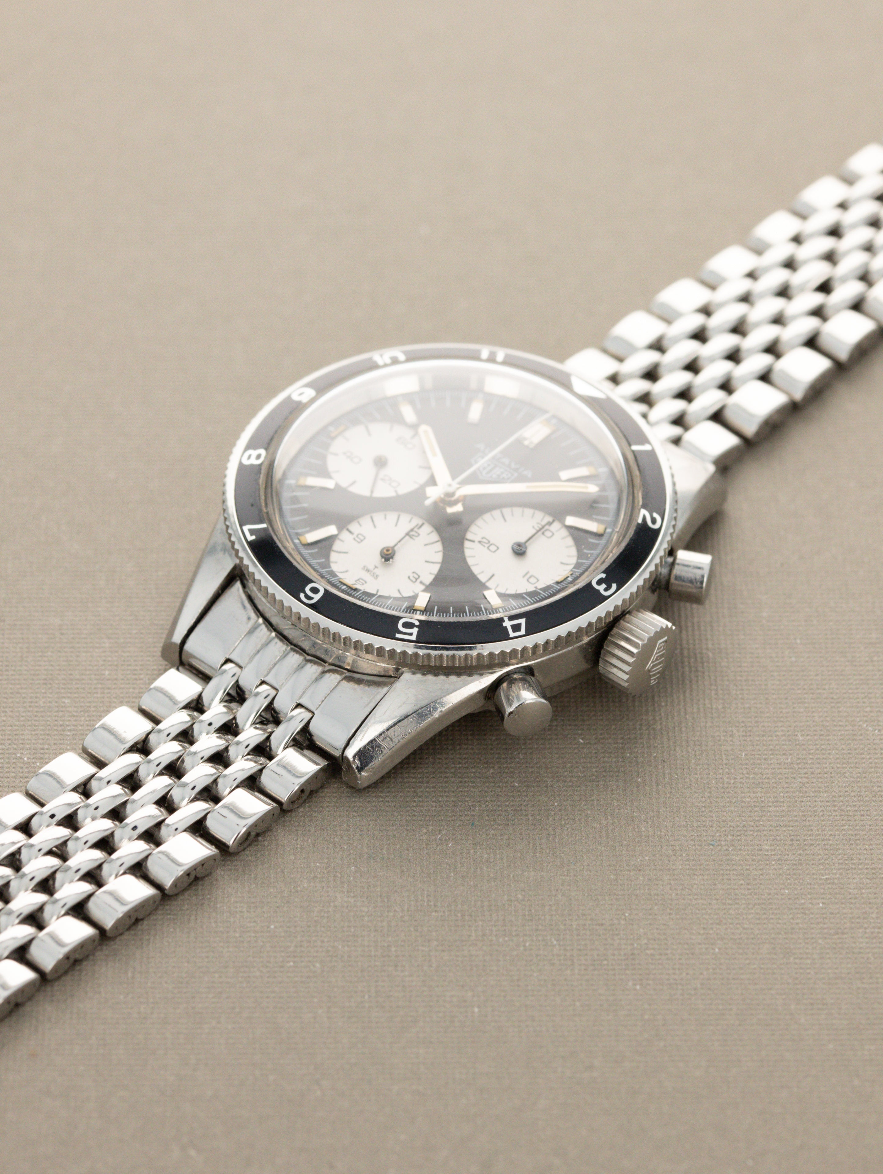 Heuer Autavia Ref. 1163V 'Viceroy' - Unpolished