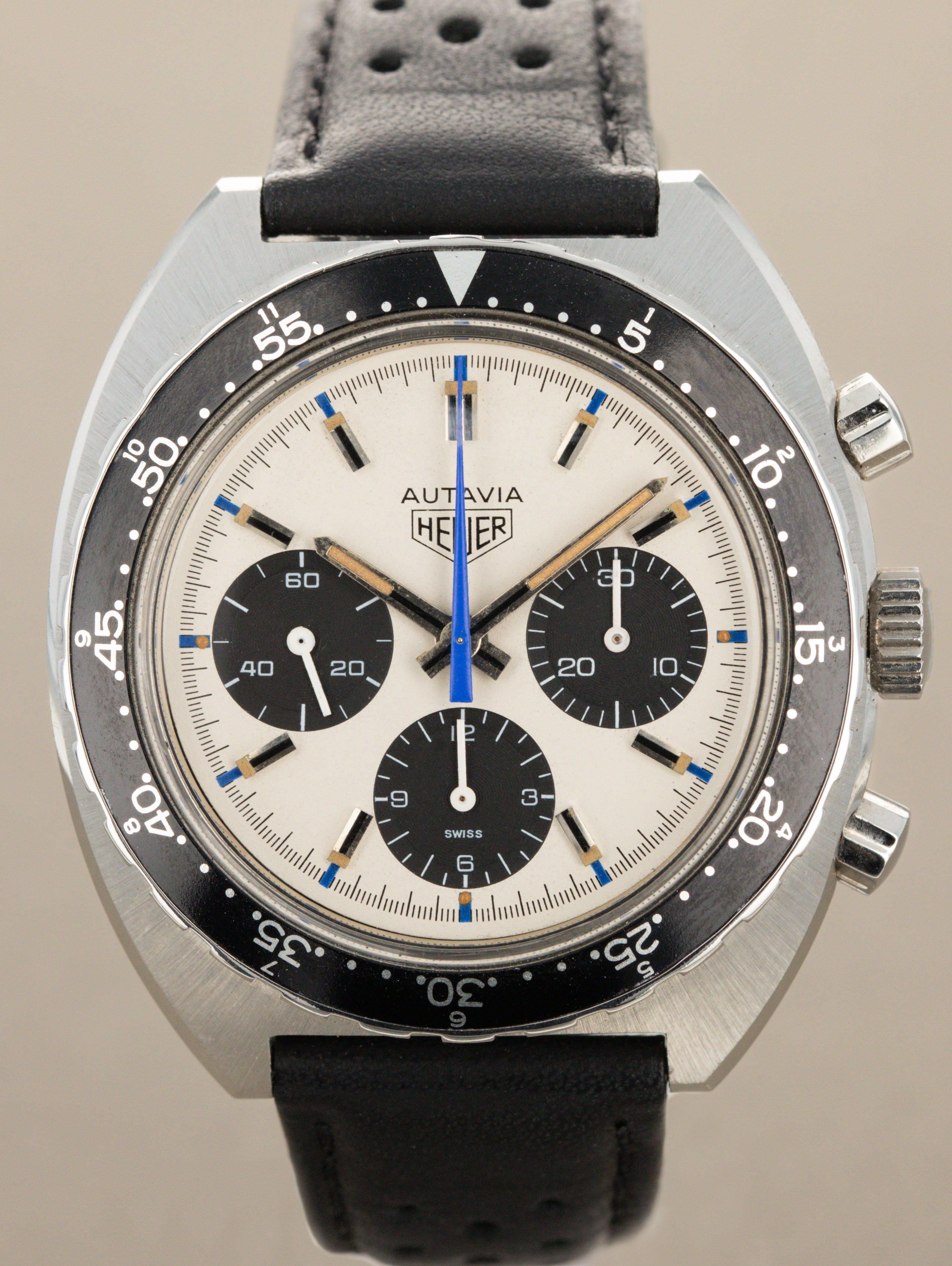 Heuer Autavia Ref. 73663 - 'Jo Siffert Colors'