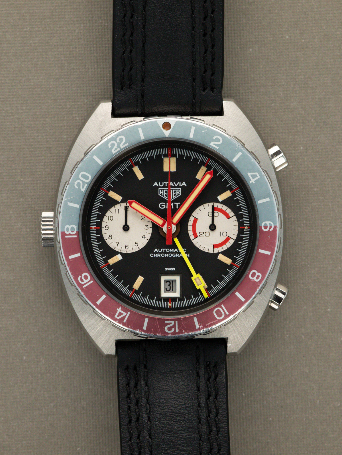 Heuer Autavia GMT Ref. 11630 - 'MK1' w/ Papers