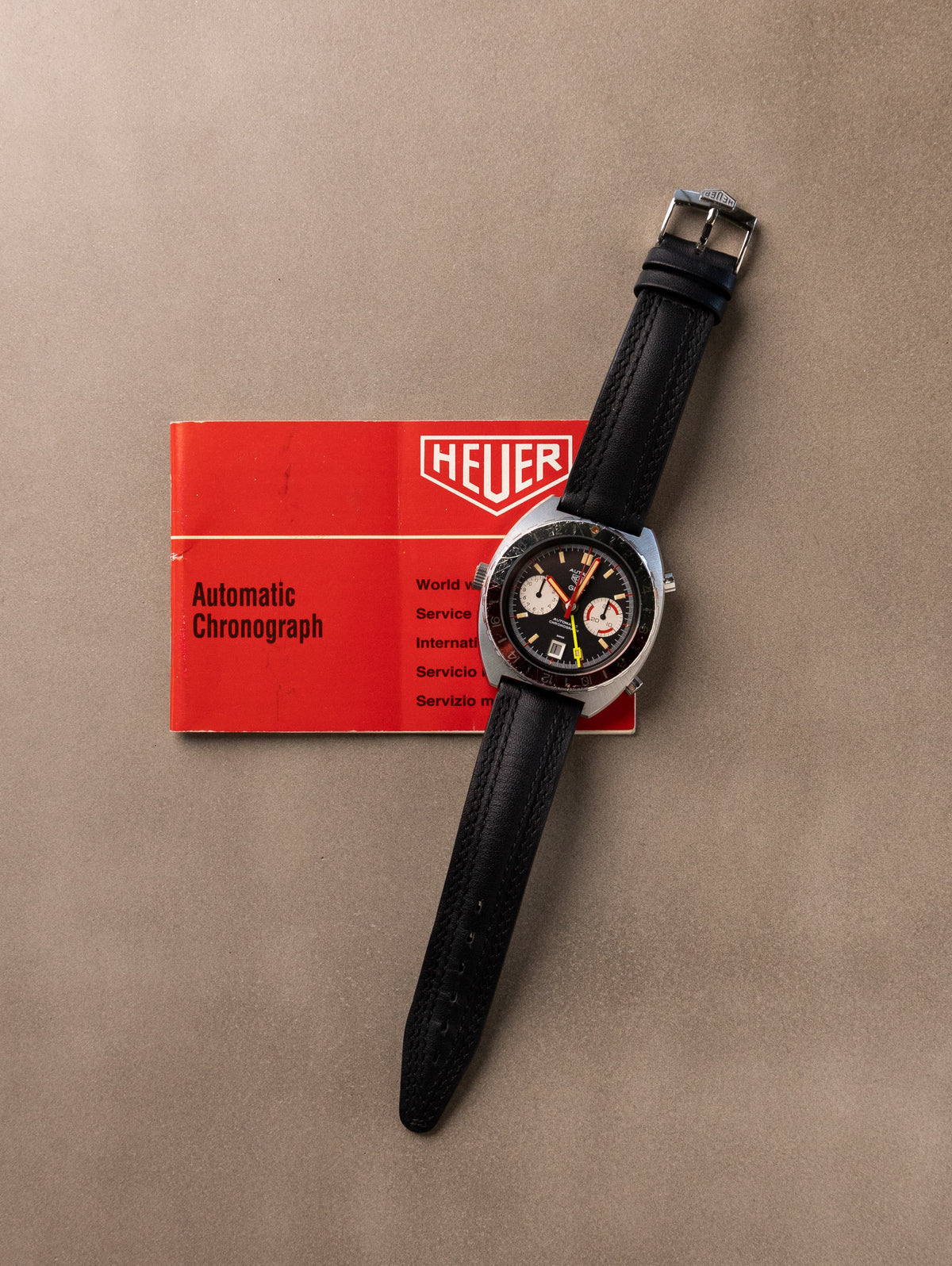 Heuer Autavia GMT Ref. 11630 - 'MK1' w/ Papers