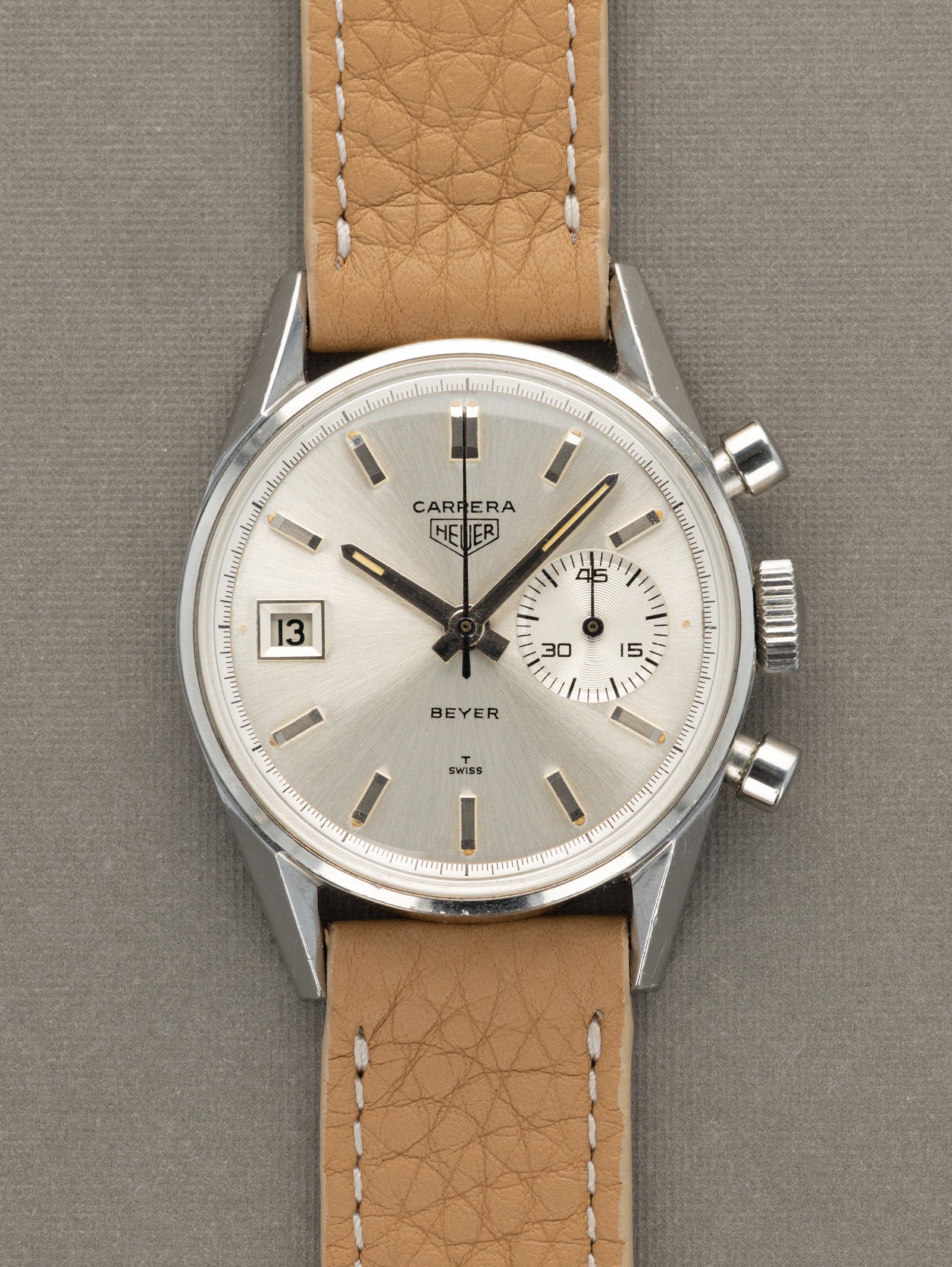Heuer Carrera Ref. 3147S Second Execution - 'Beyer' Dial 'Dato 45'