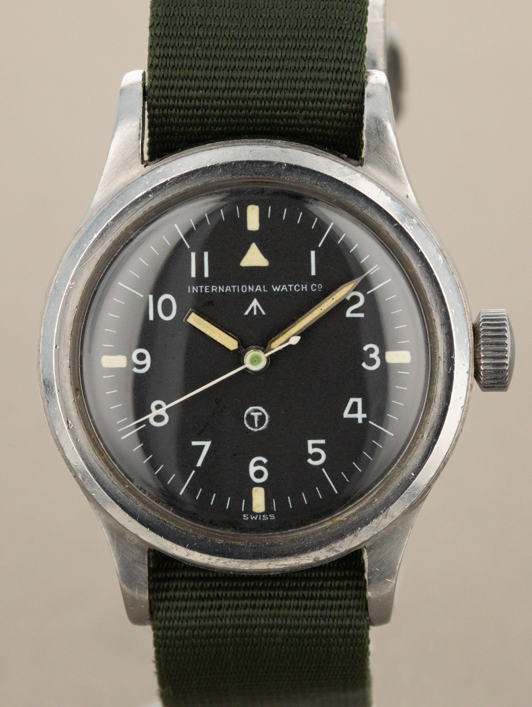 IWC Mark XI 6B/346 'WWW' - Matte Black 'Circle T' Dial W/ Documentation