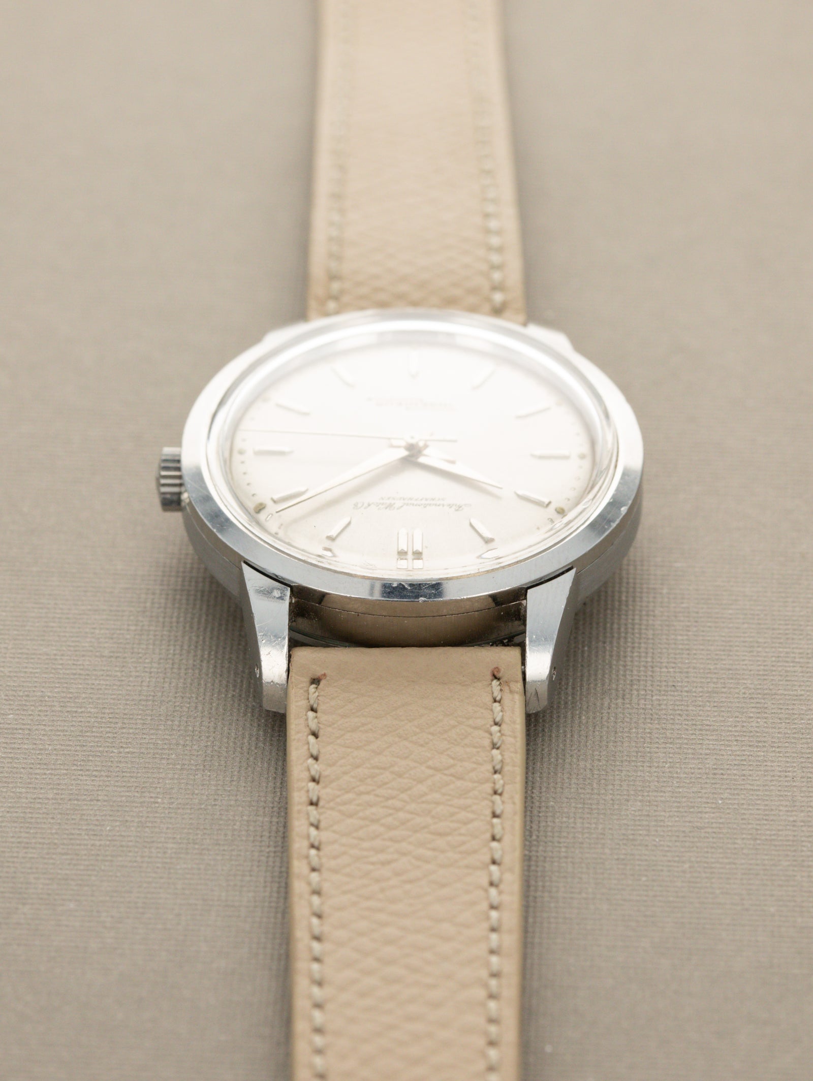 IWC Ingenieur Ref. 666 - Sunburst Silver Dial Unpolished