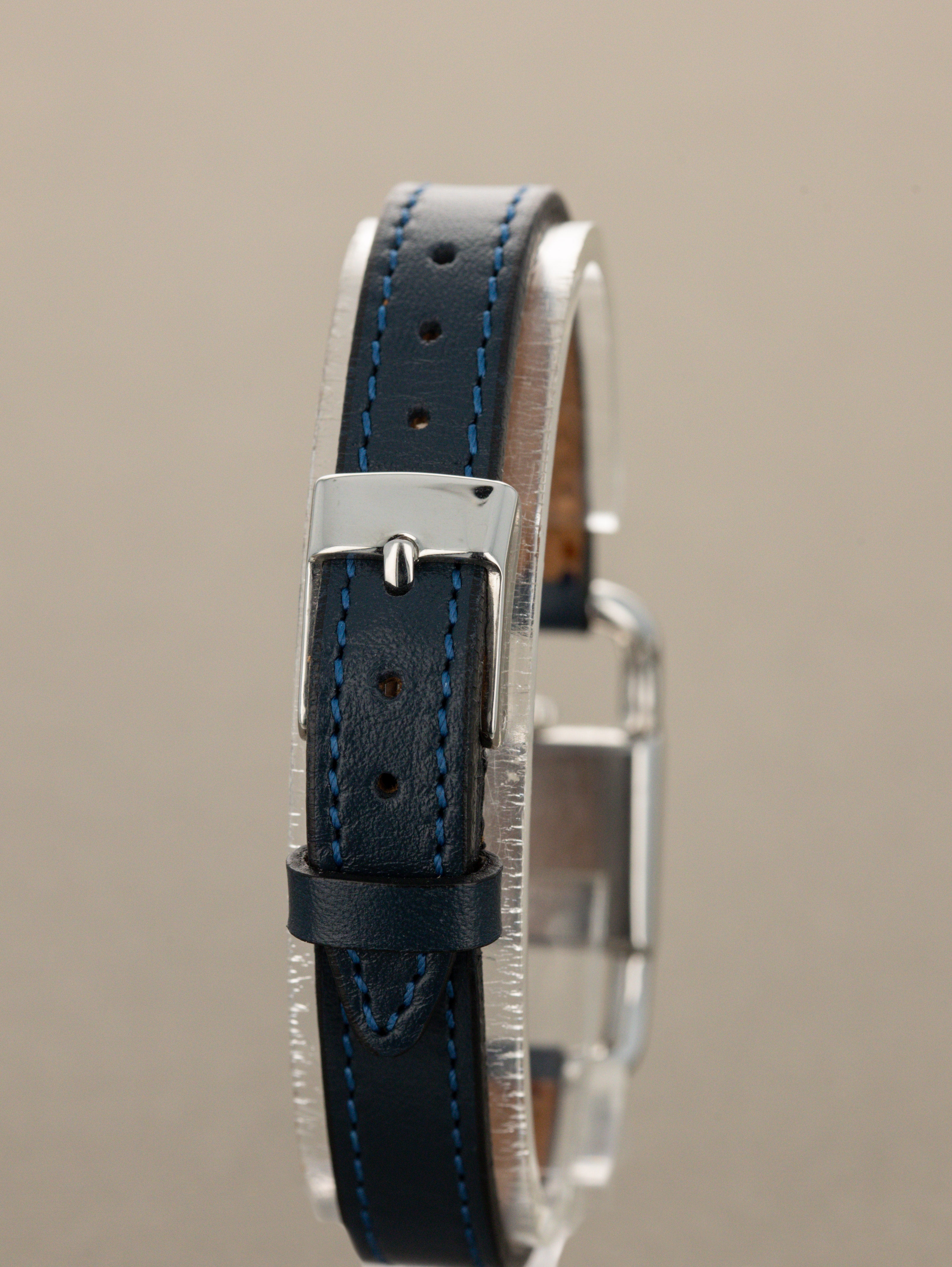 Jaeger-LeCoultre Etrier Ref. 1670.42 - Gloss Black Dial 'Hermès' Retai