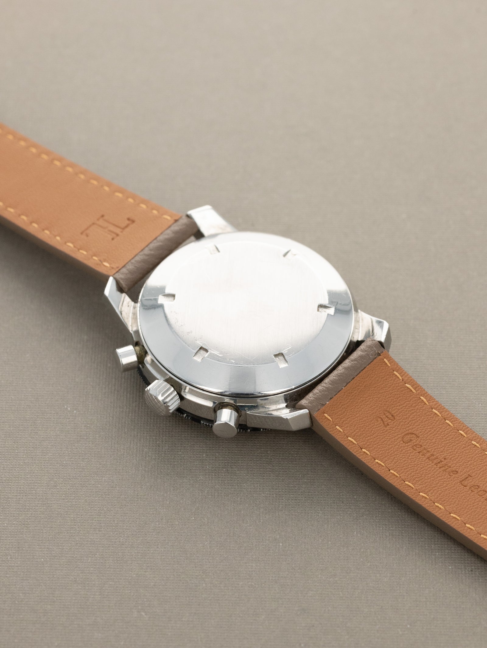 Jaeger-LeCoultre Shark/Vogue Ref. E.2643 - Matte Black 'Reverse-Panda' Dial