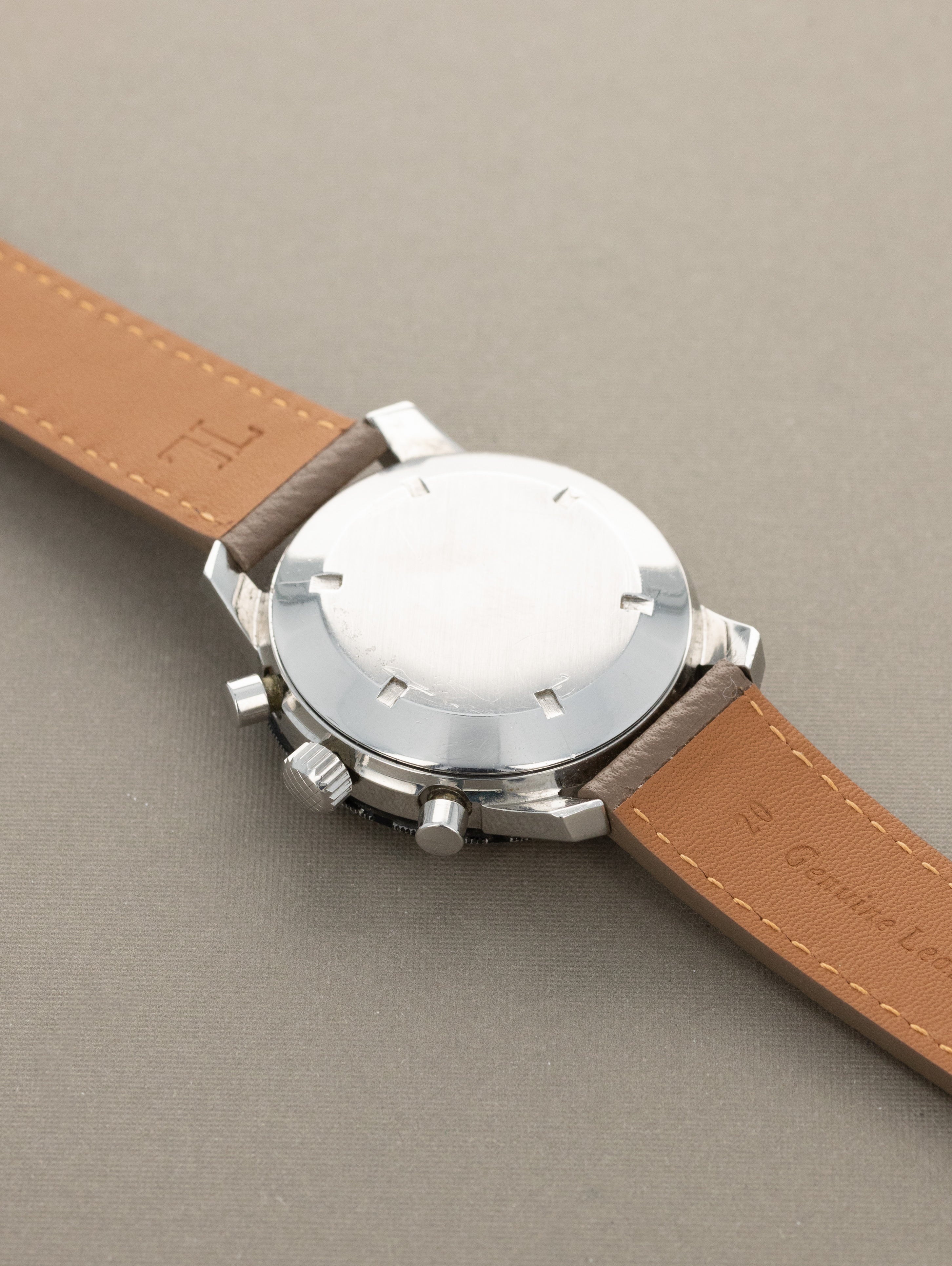 Jaeger-LeCoultre Shark/Vogue Ref. E.2643 - Matte Black 'Reverse-Panda' Dial