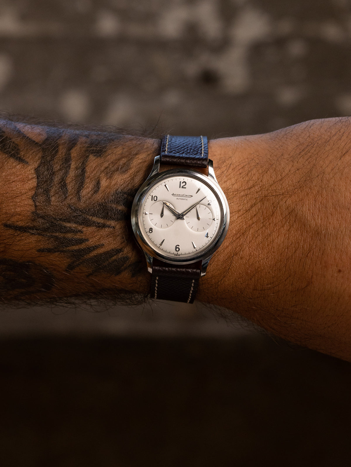 Jaeger-LeCoultre Futurematic Ref. E501 - Satin Silver Dial